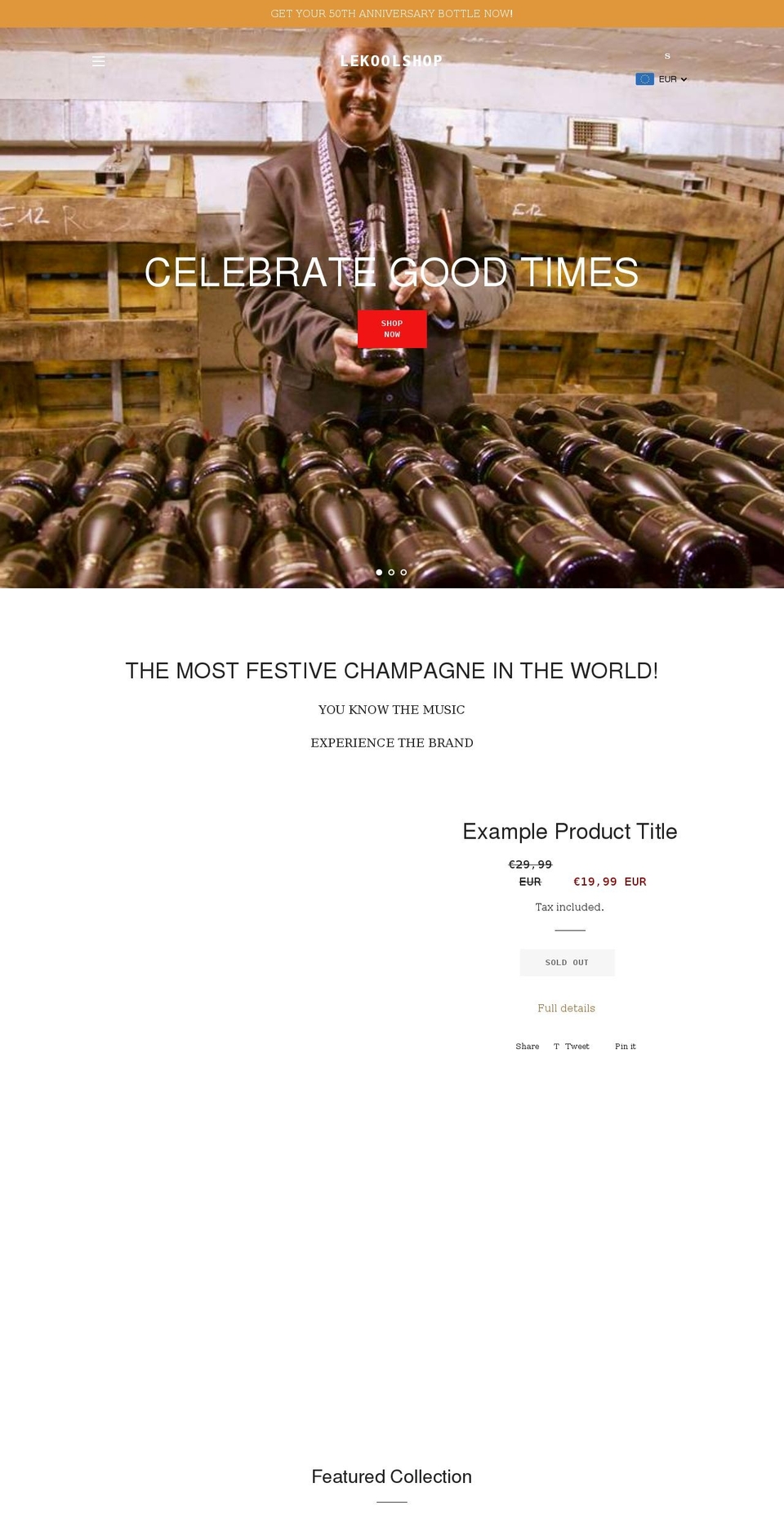 lekoolshop.com — Shopify storefront screenshot