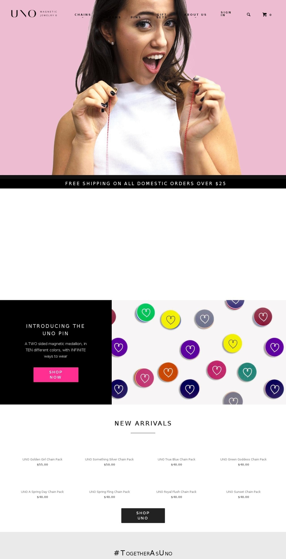leleforuno.com shopify website screenshot