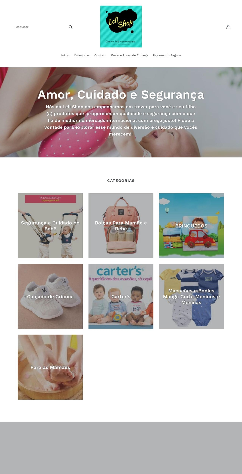 lelishop.com — Shopify storefront screenshot