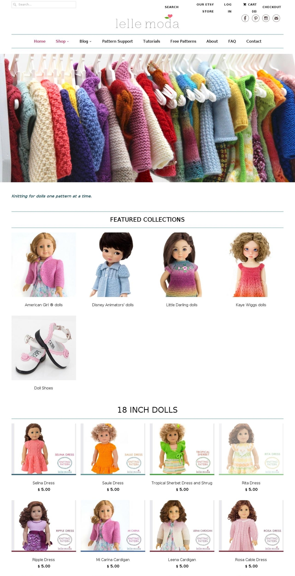 lellemoda.com shopify website screenshot