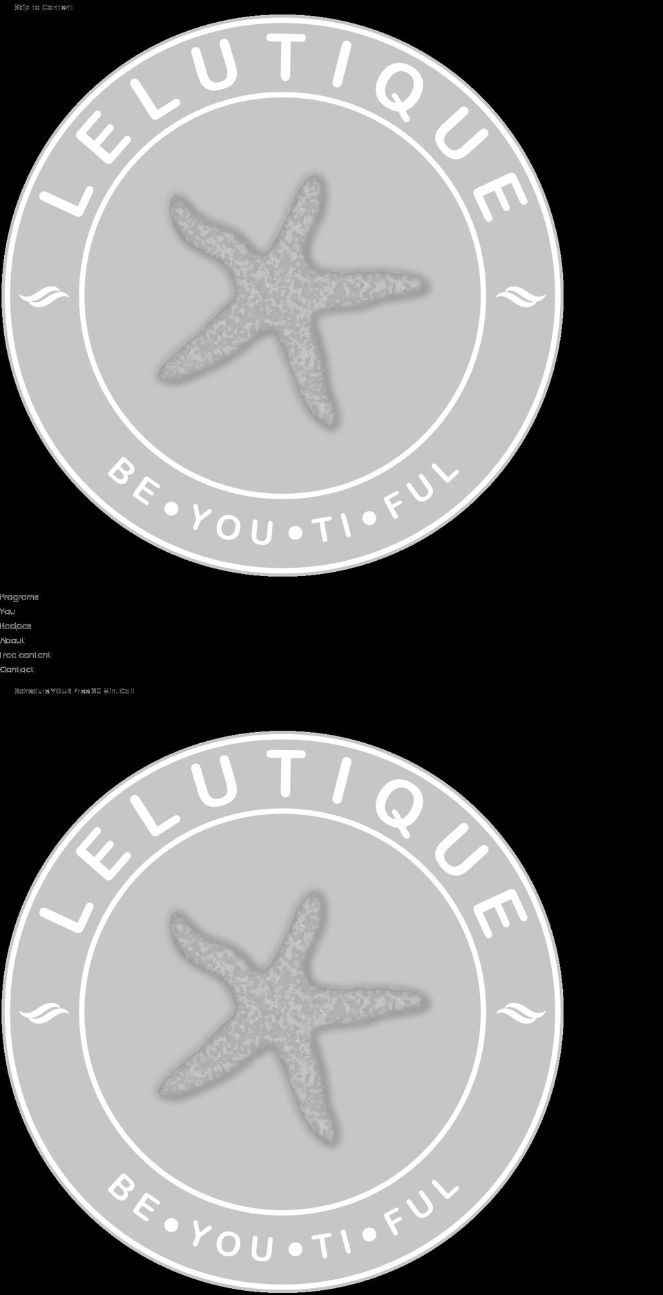 lelutique.com — Shopify storefront screenshot