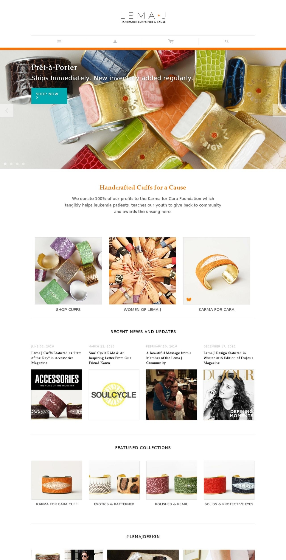 lemajdesign.com shopify website screenshot