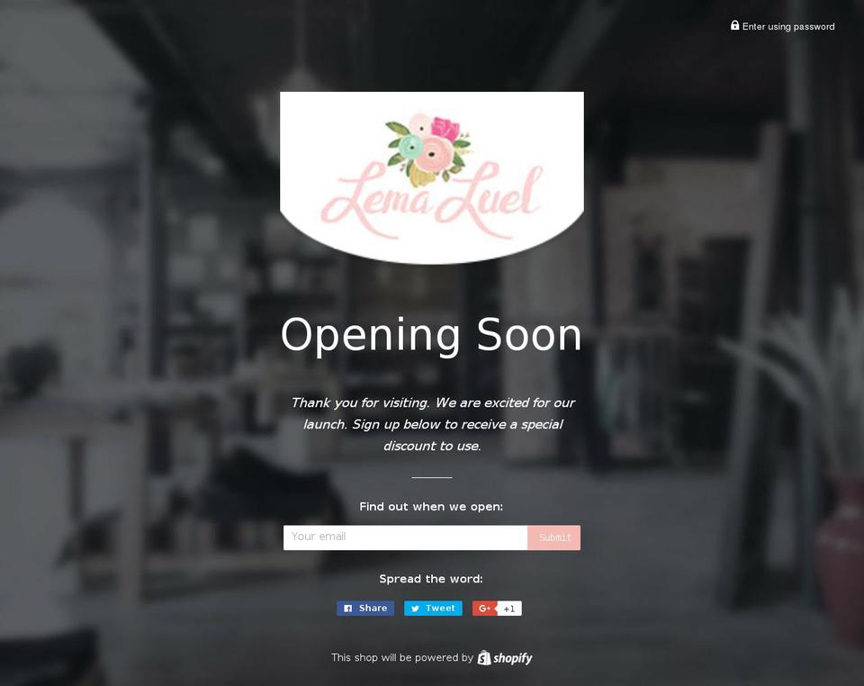 lemaluel.com — Shopify storefront screenshot