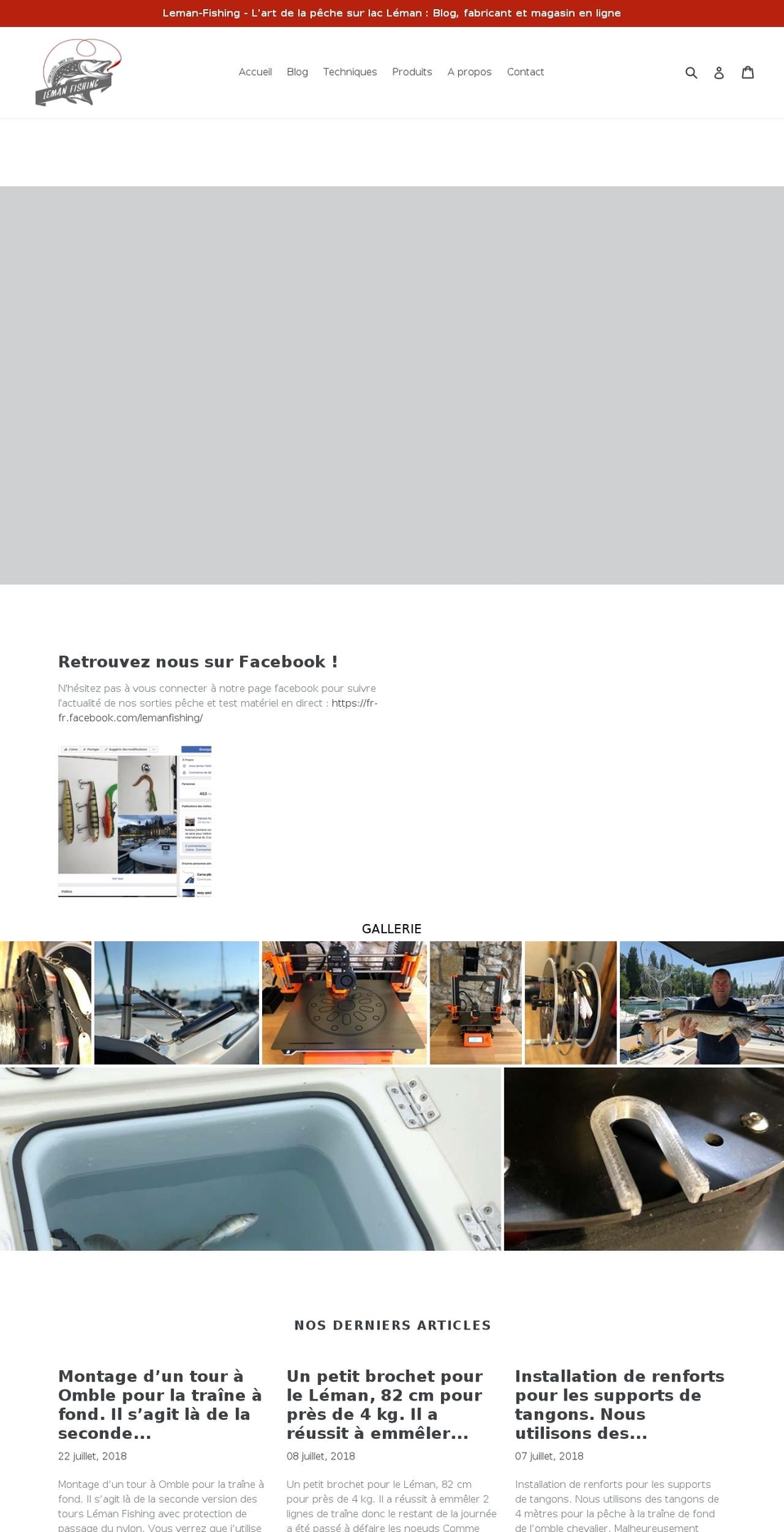leman-fishing.com — Shopify storefront screenshot