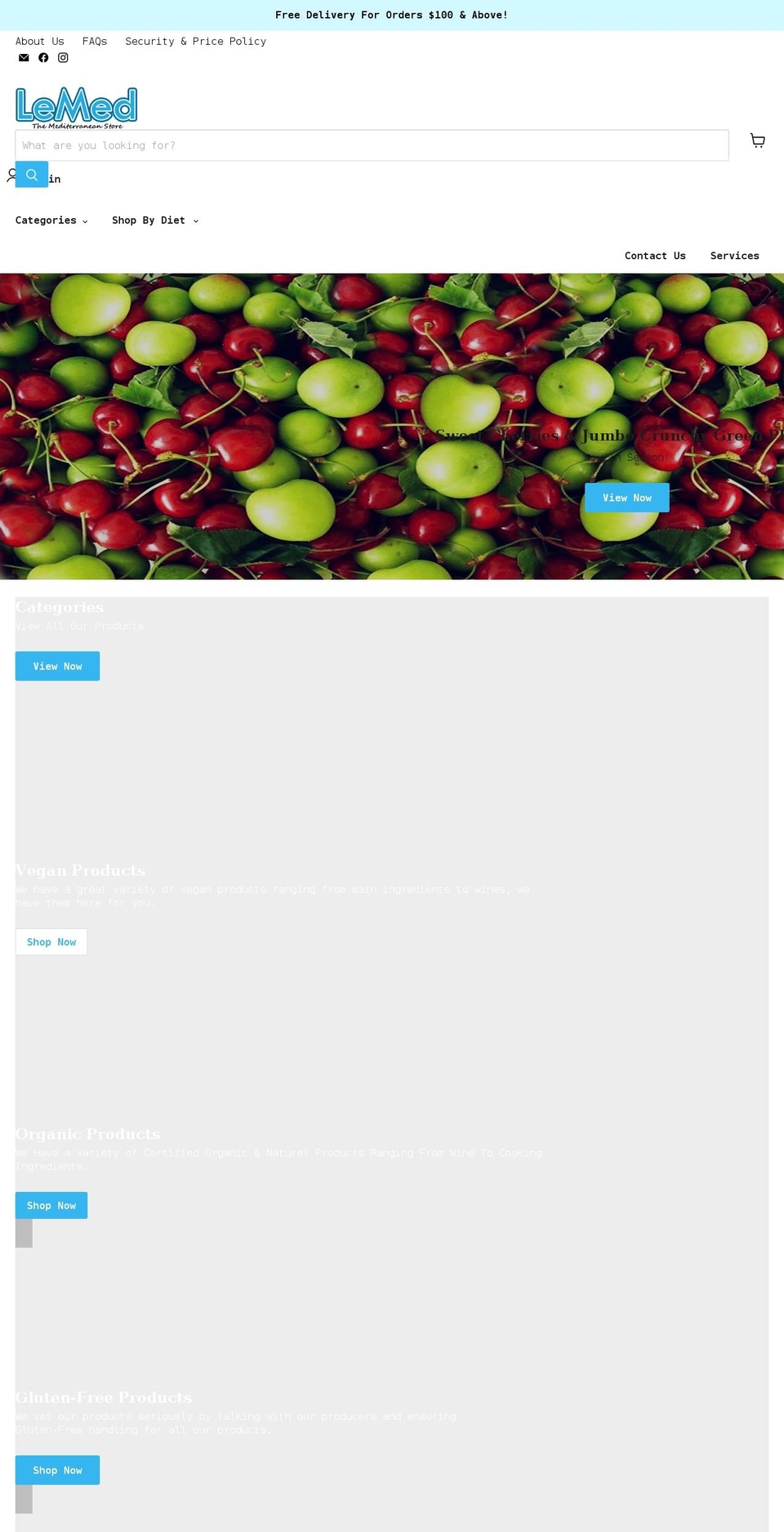 lemed.com.sg shopify website screenshot