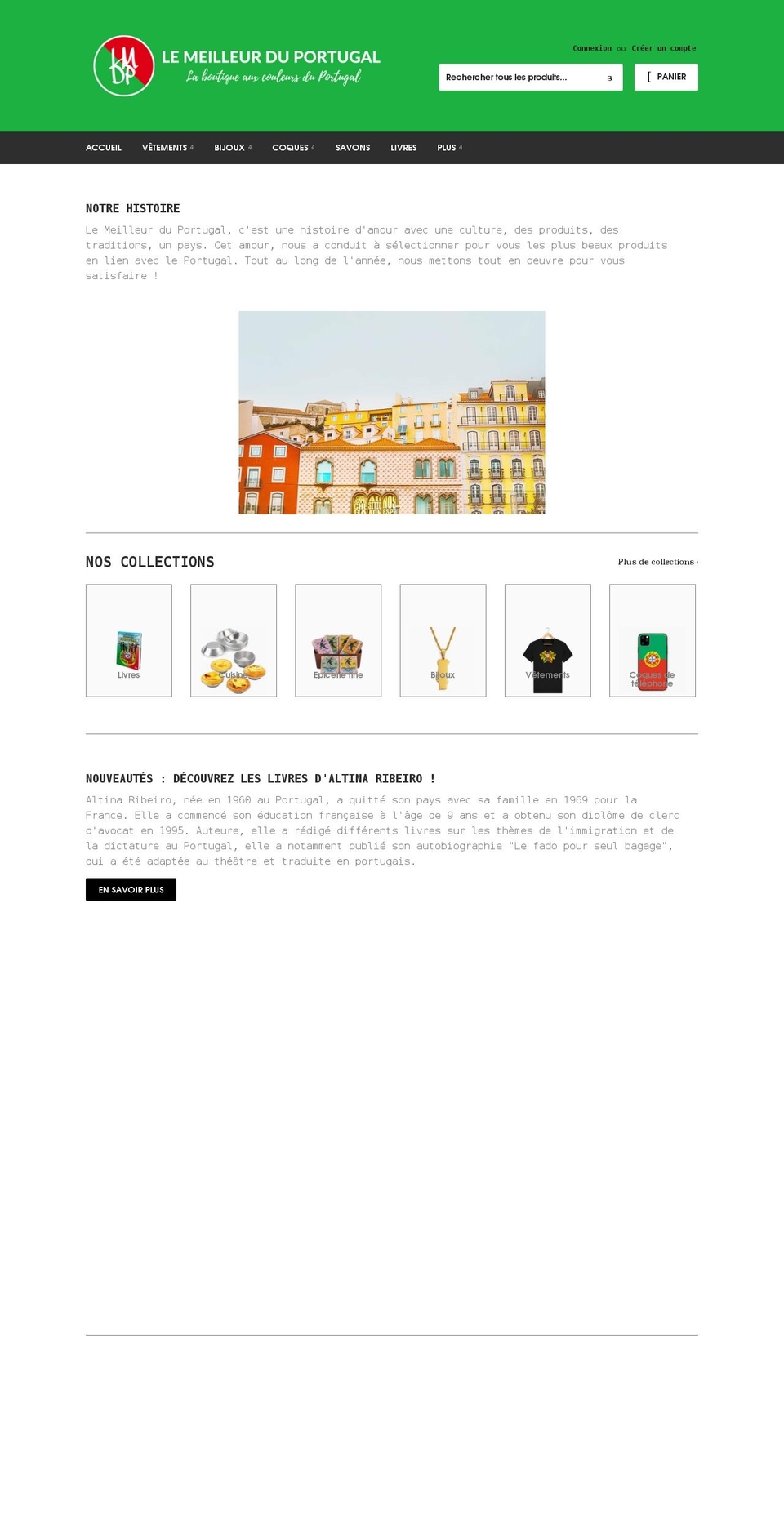 lemeilleurduportugal.com shopify website screenshot