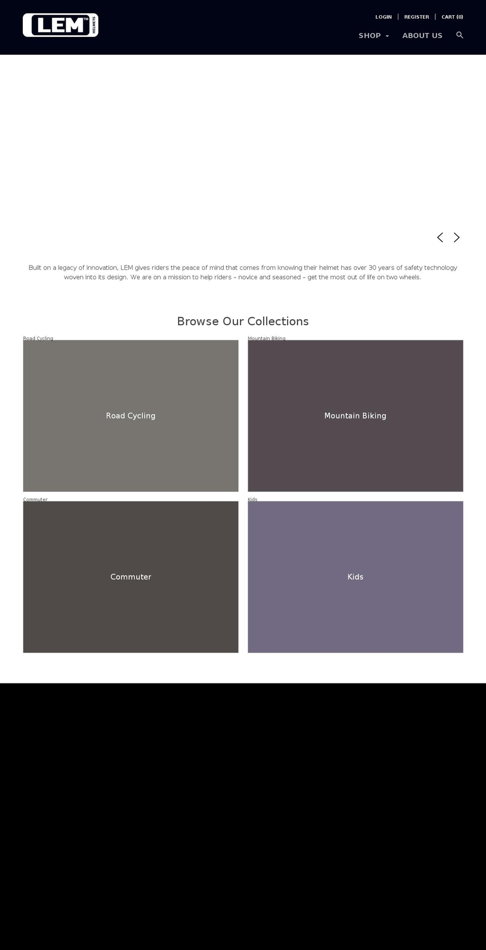 lemhelmets.com — Shopify storefront screenshot