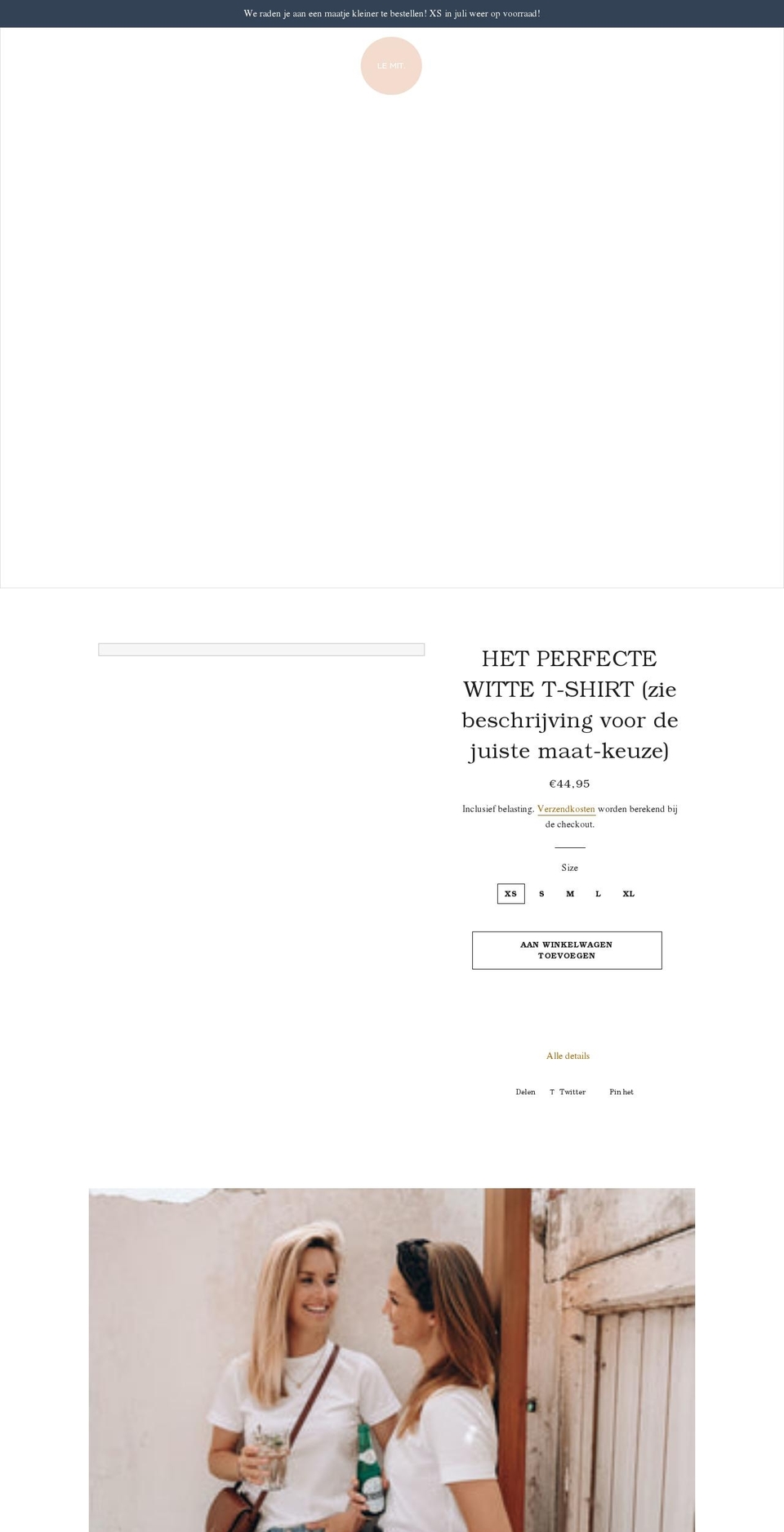 lemit.nl shopify website screenshot