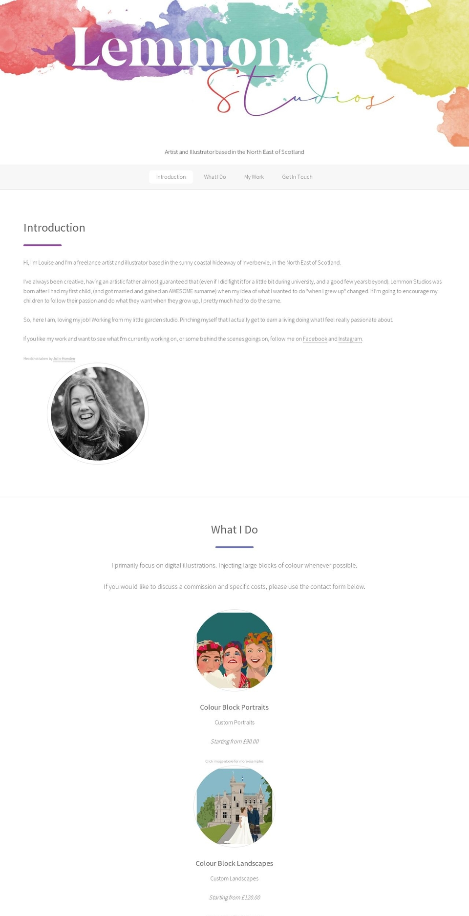 lemmonstudios.com — Shopify storefront screenshot