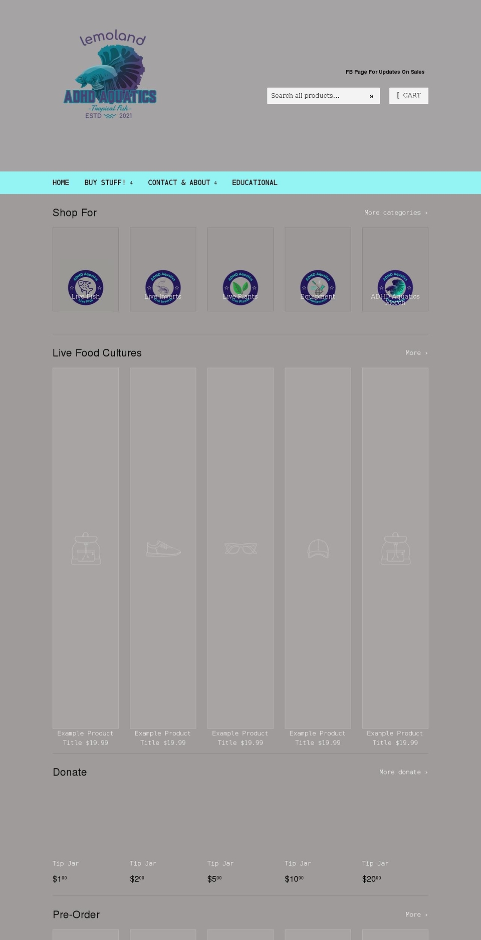 lemolish.com shopify website screenshot