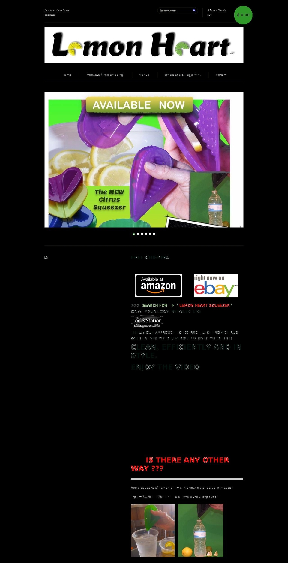 lemonhearts.com shopify website screenshot