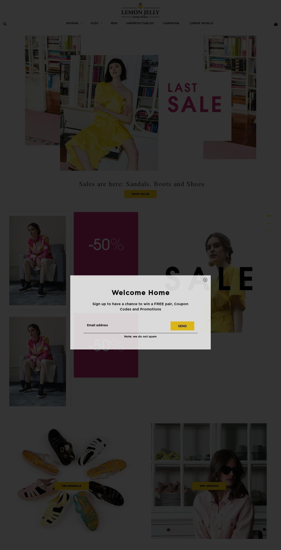 lemonjellyusa.com shopify website screenshot