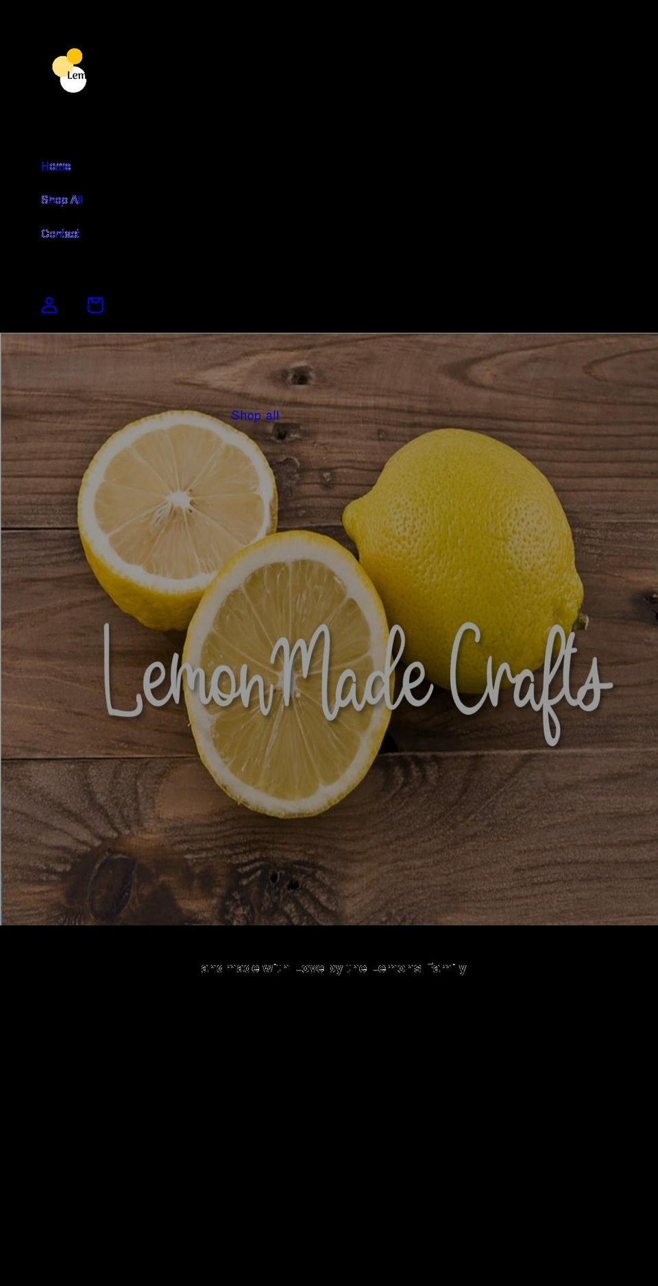 lemonmadecrafts.com shopify website screenshot