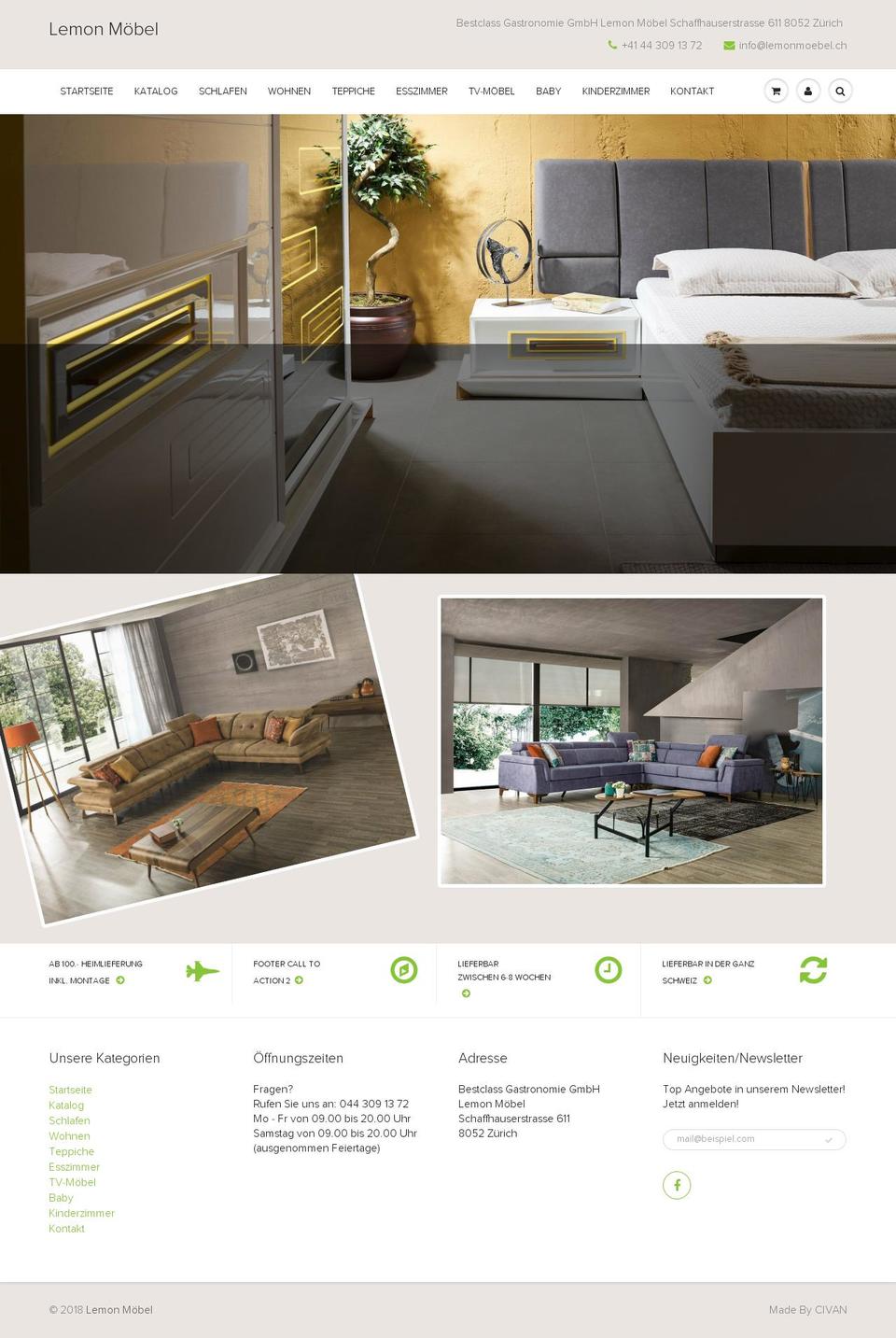 lemonmoebel.com — Shopify storefront screenshot