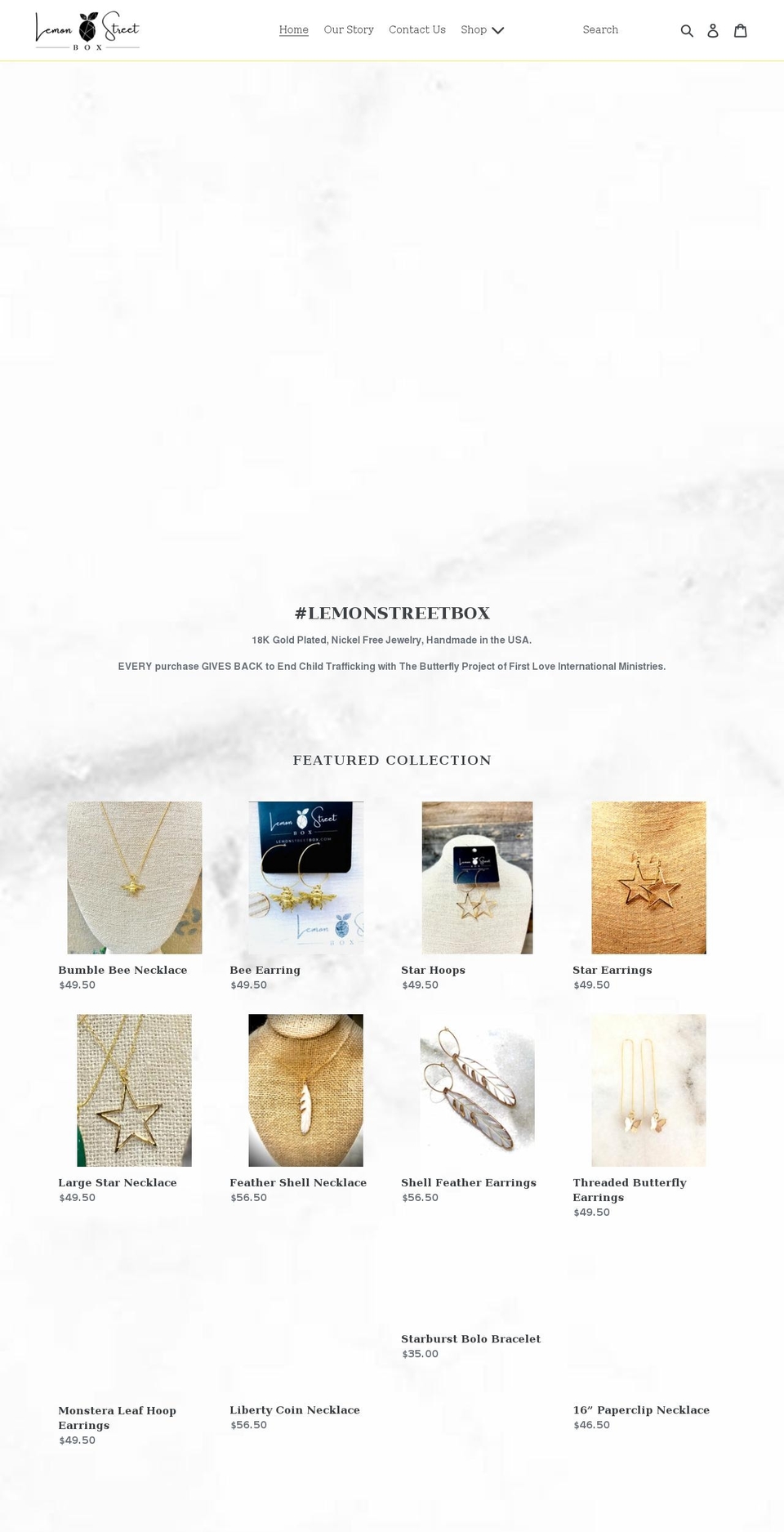 lemonstreetbox.com shopify website screenshot