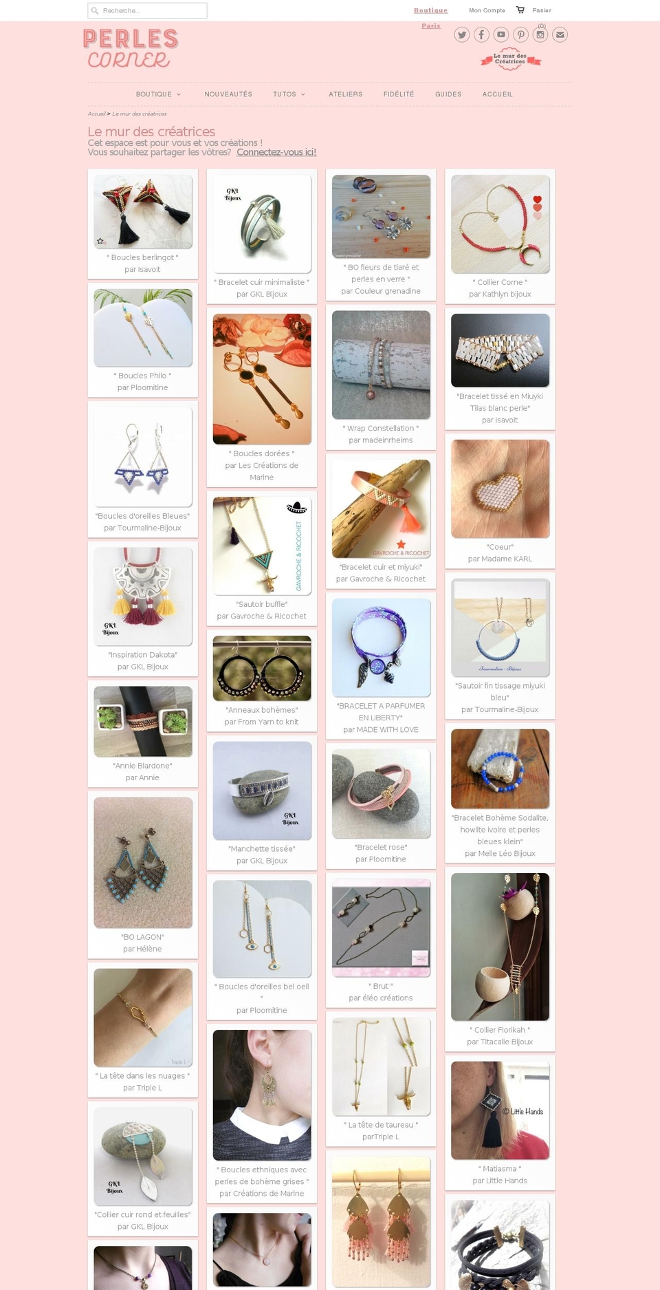 lemurdescreateurs.com — Shopify storefront screenshot