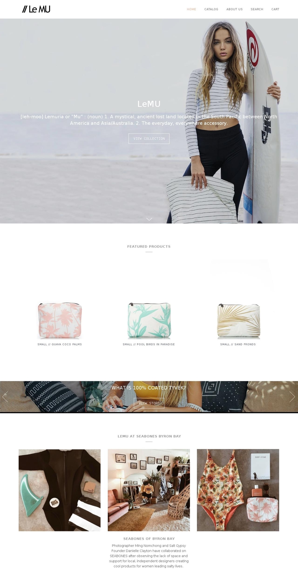 lemusport.com — Shopify storefront screenshot