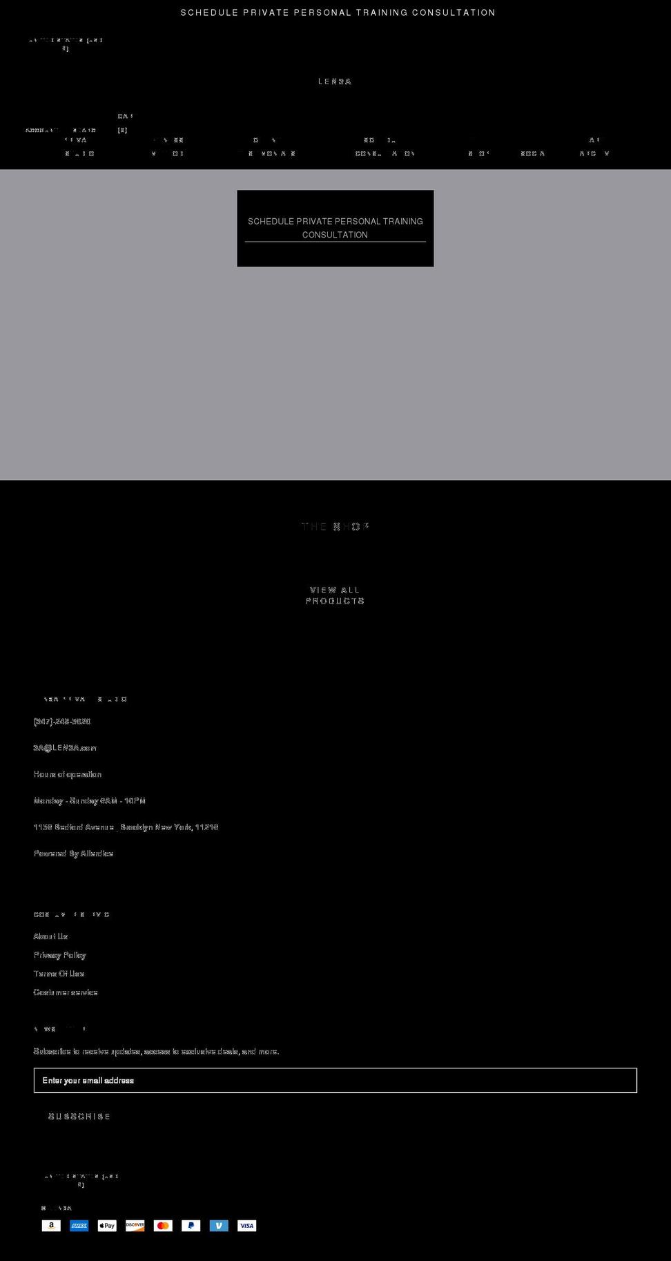 len3a.com shopify website screenshot