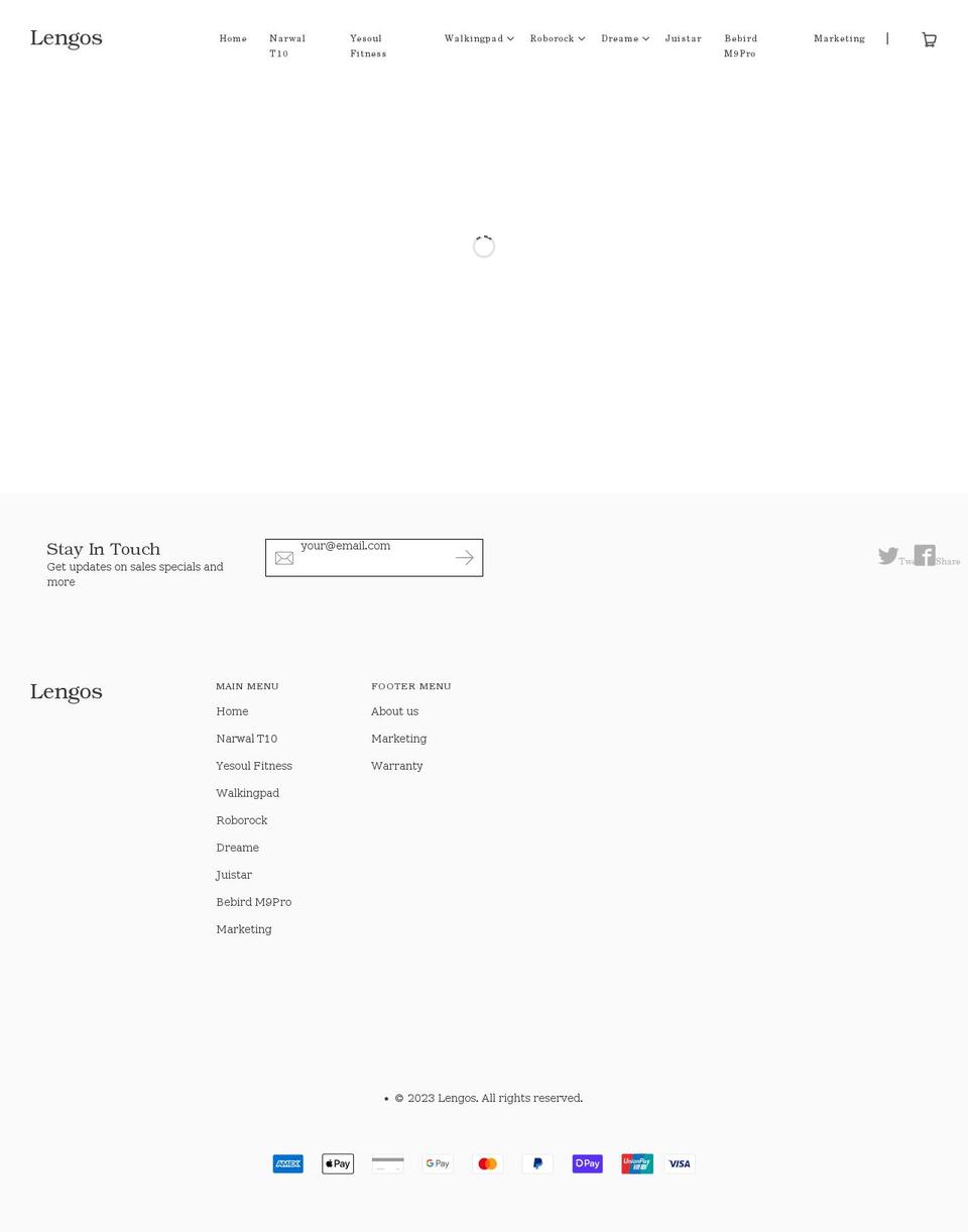 lengos.com.au shopify website screenshot