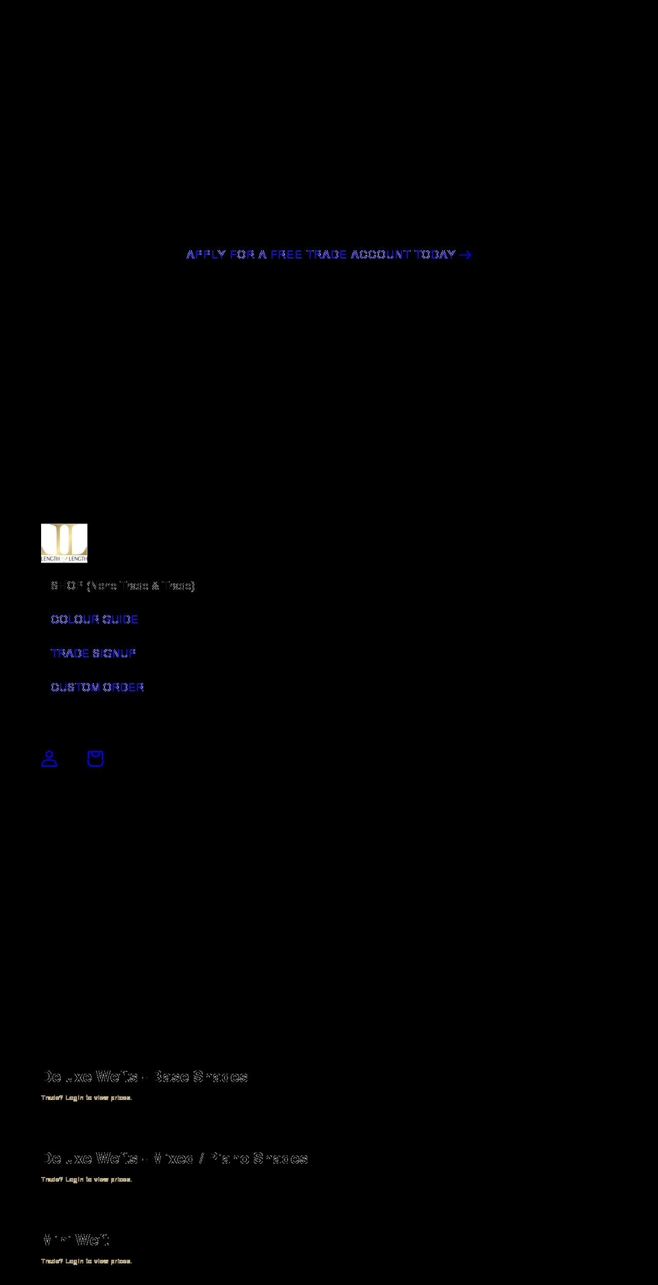 length2length.com shopify website screenshot