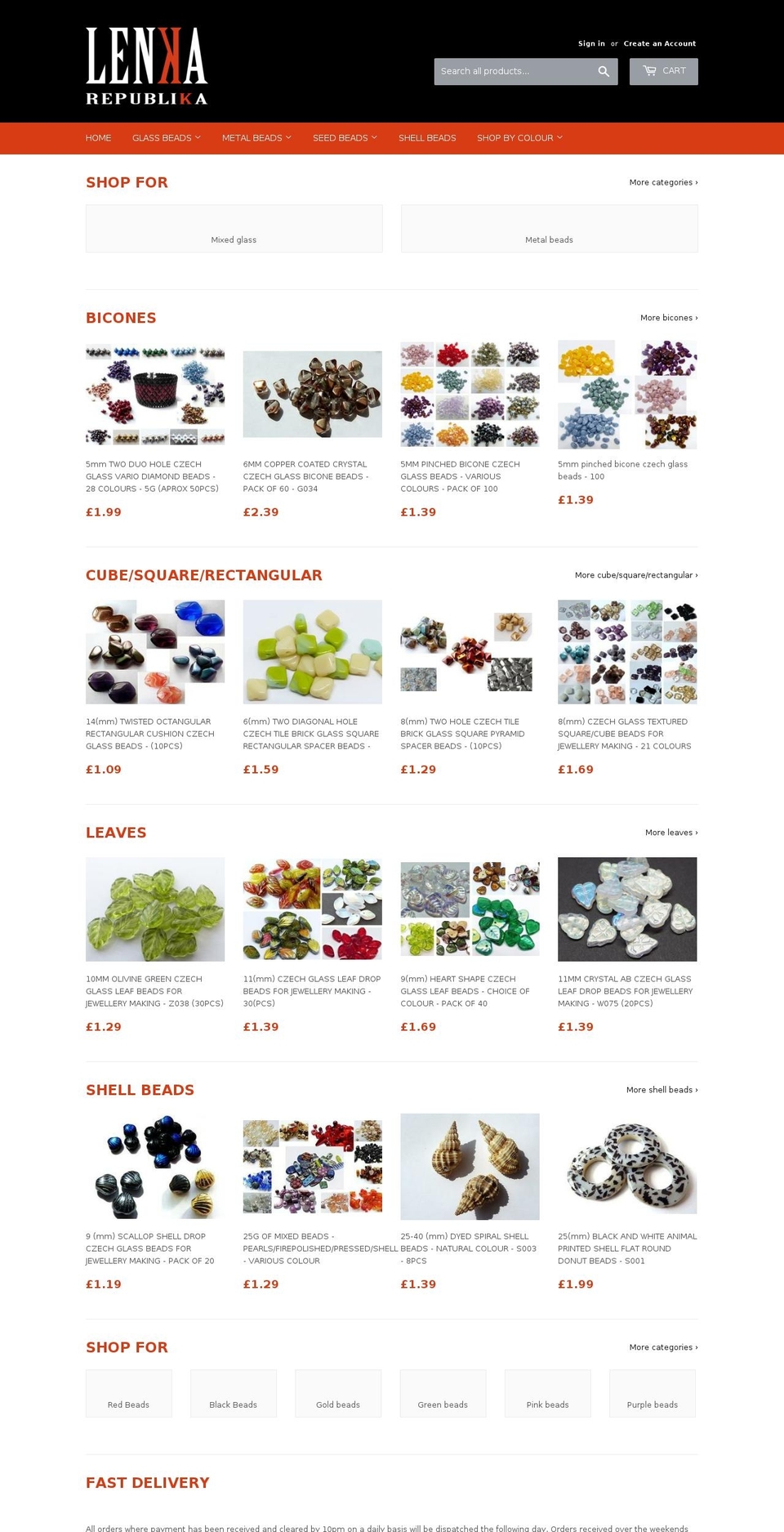 lenkarepublika.com — Shopify storefront screenshot