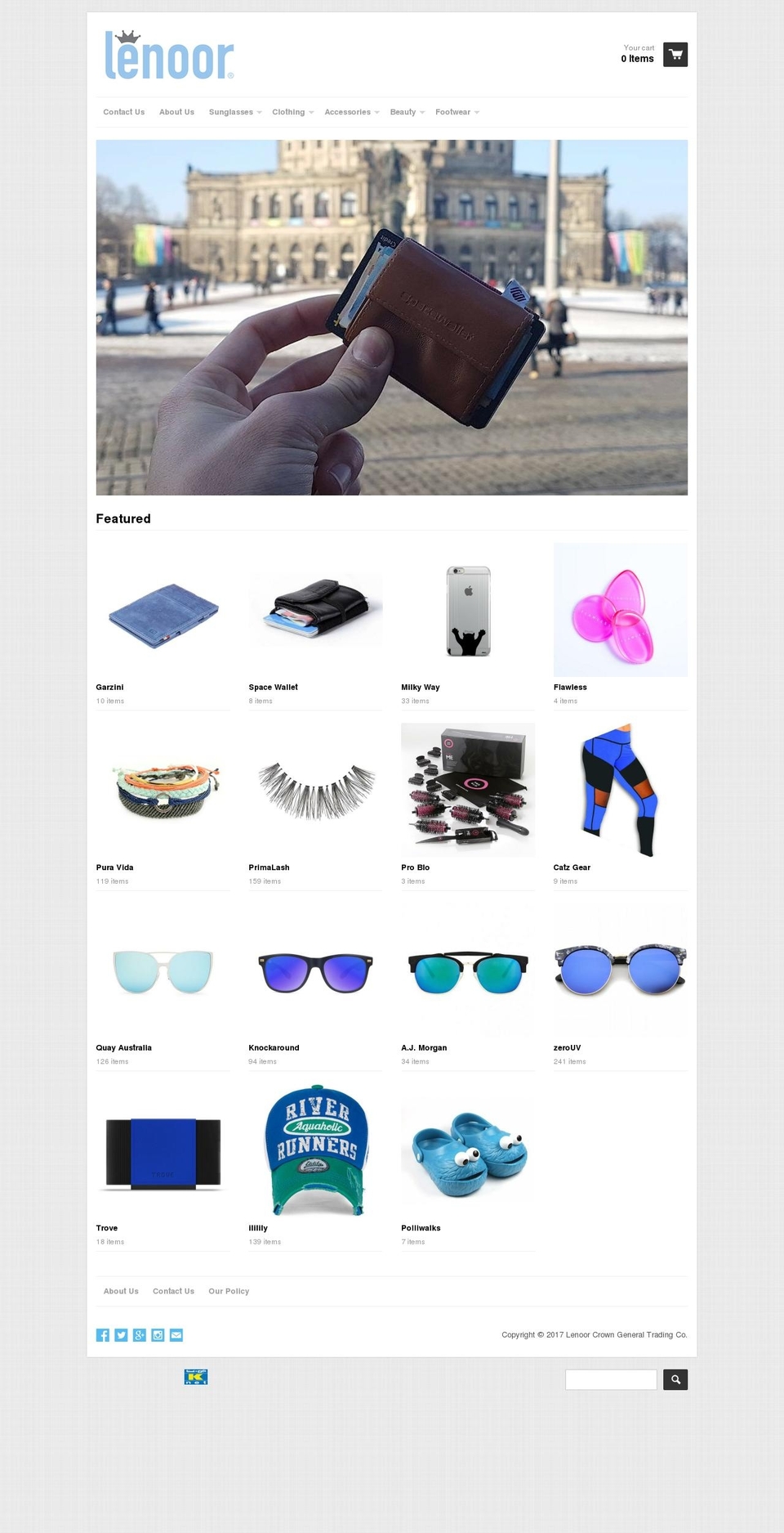 lenoor.com shopify website screenshot