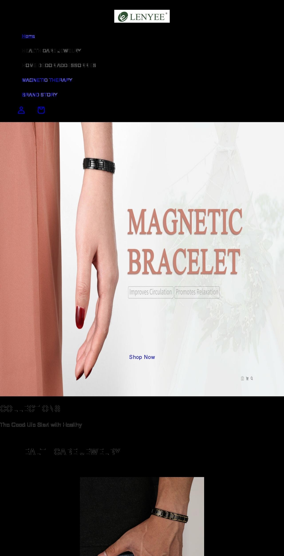 lenyee.com shopify website screenshot