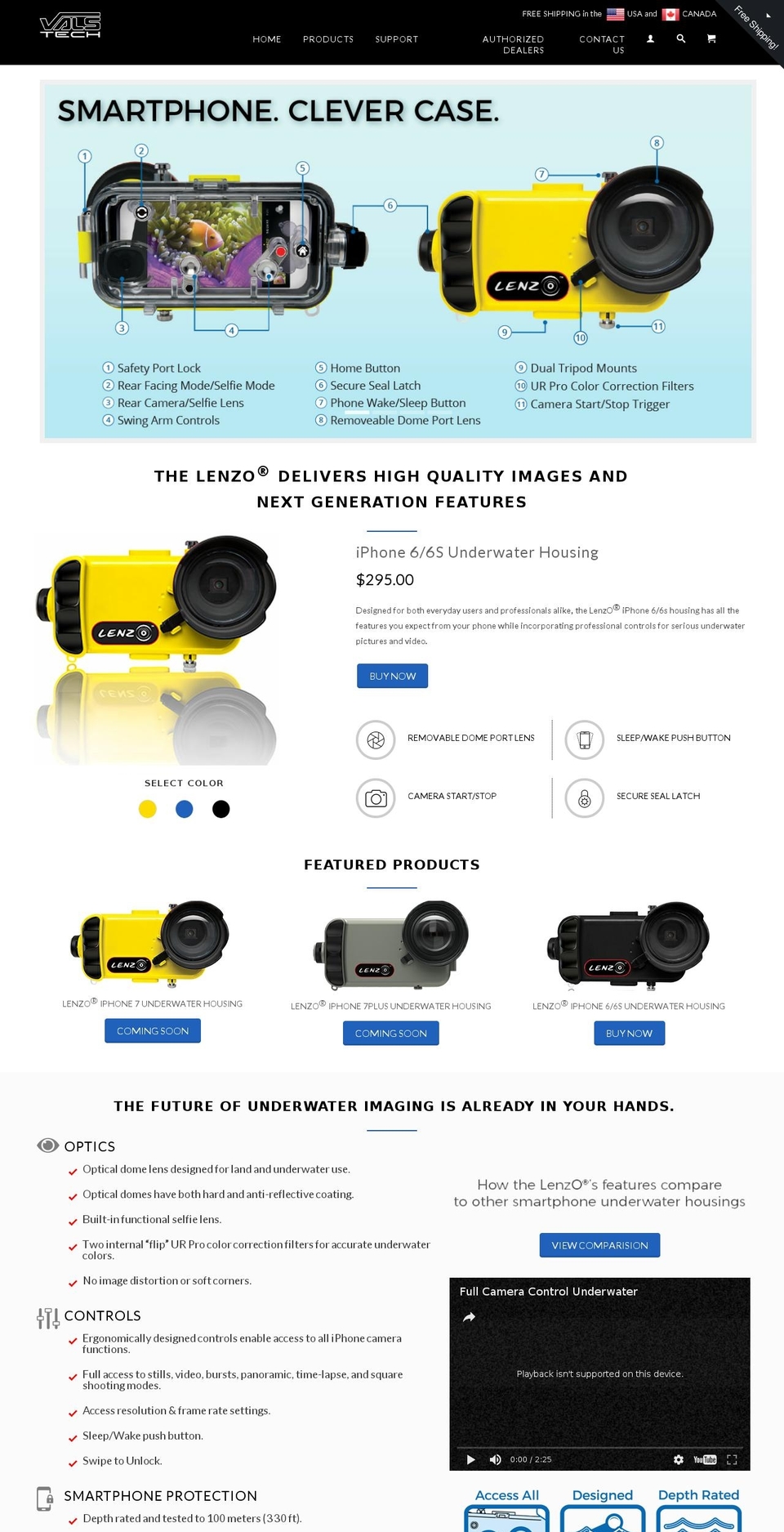lenz-o.com shopify website screenshot