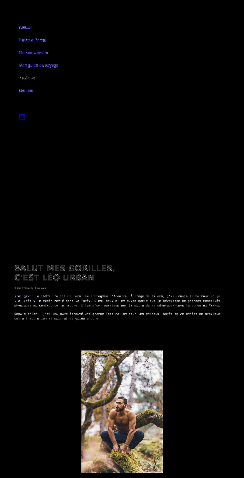 leo-urban.com shopify website screenshot