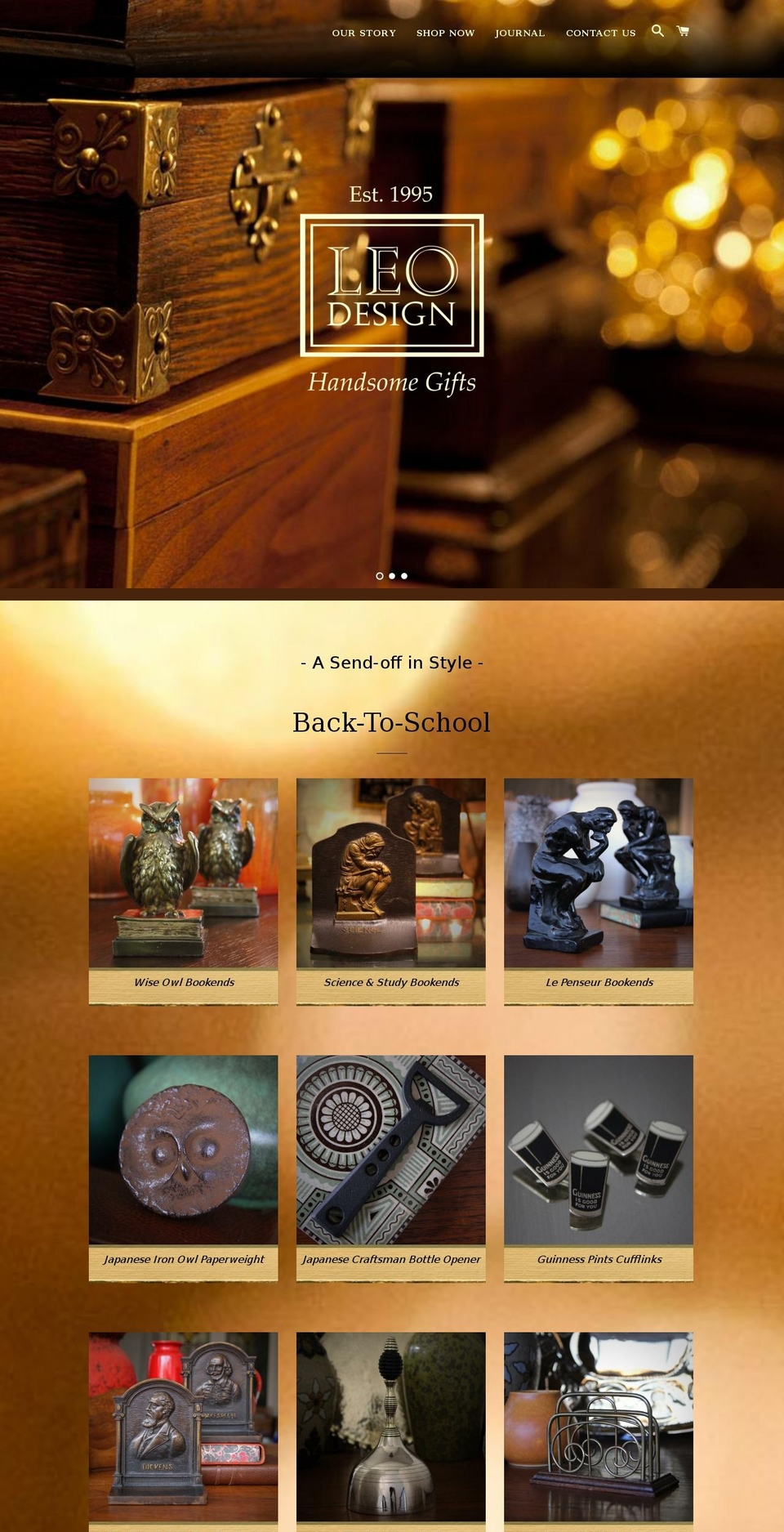 leodesignnyc.com — Shopify storefront screenshot