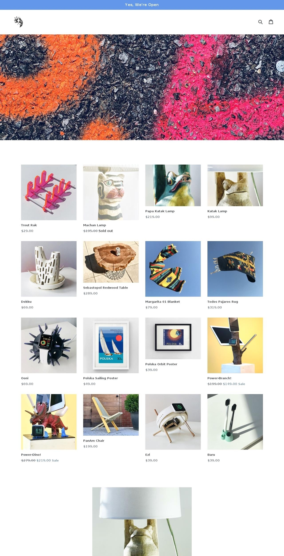 leonselectrictrout.com — Shopify storefront screenshot