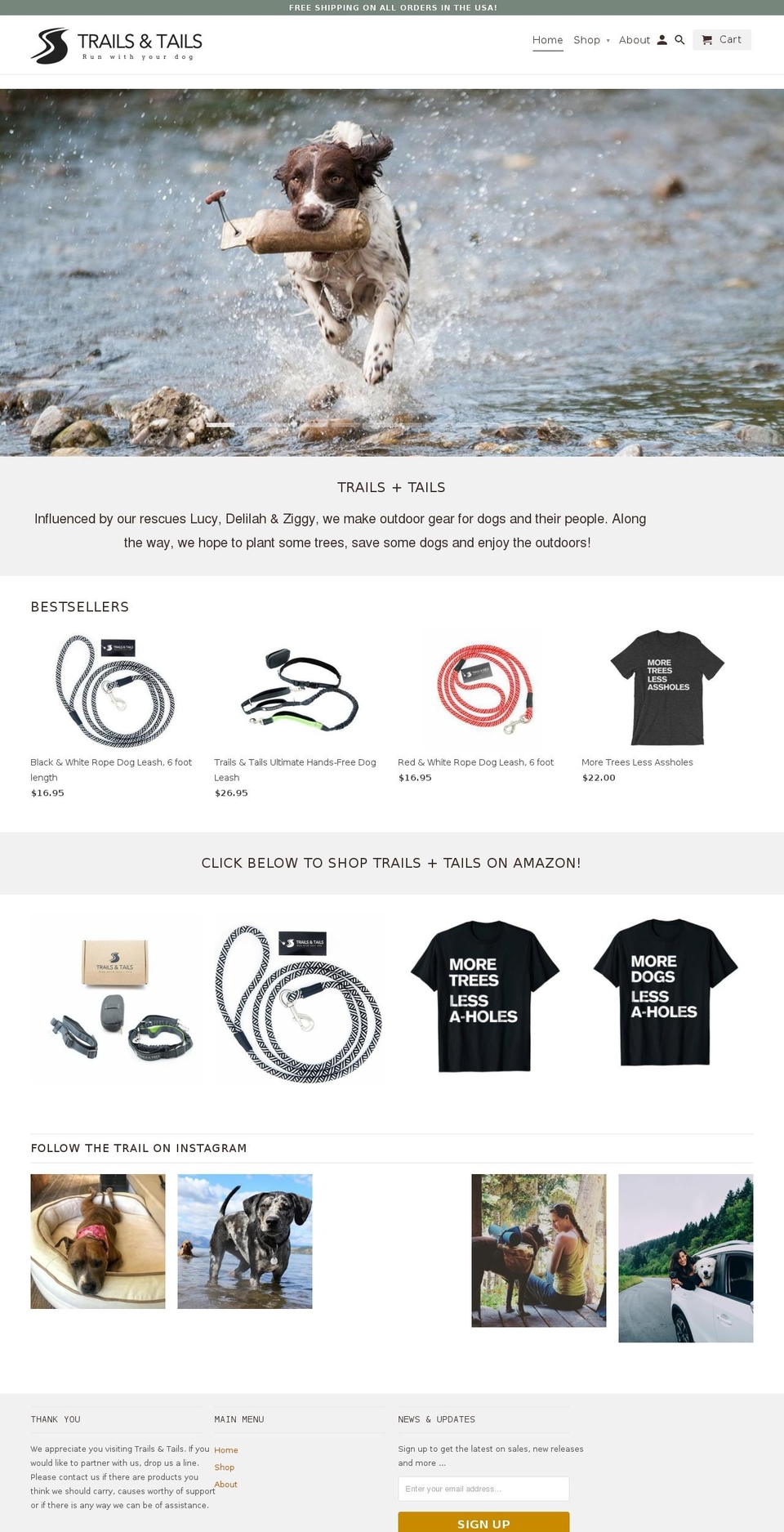 leoparddogsupplyco.com — Shopify storefront screenshot
