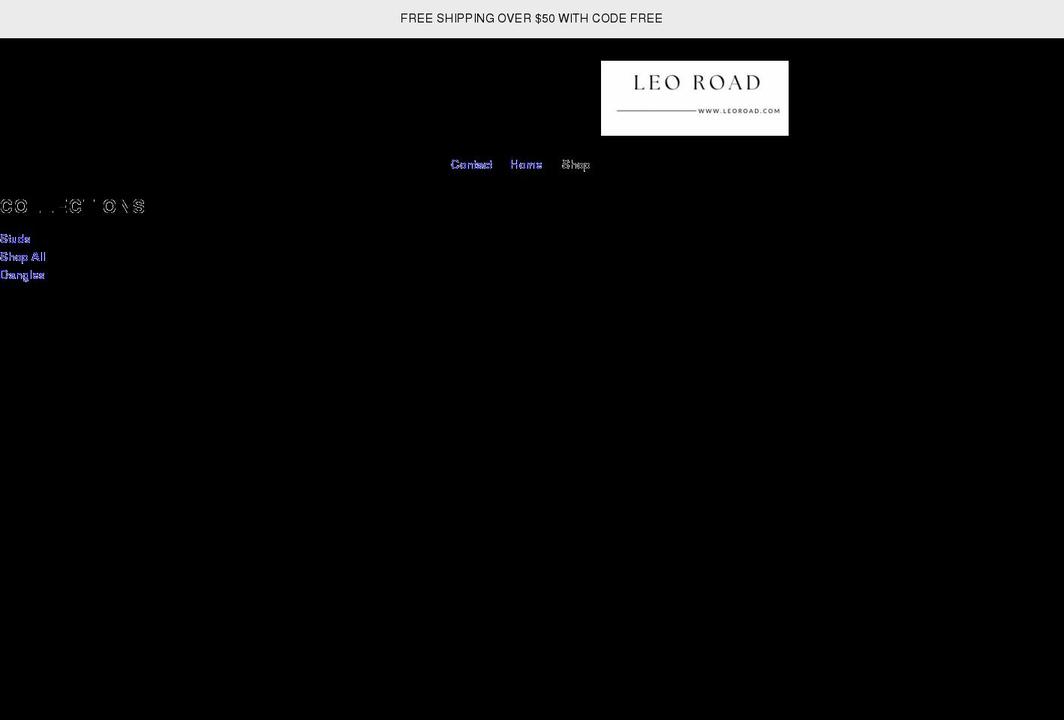 leoroad.com shopify website screenshot