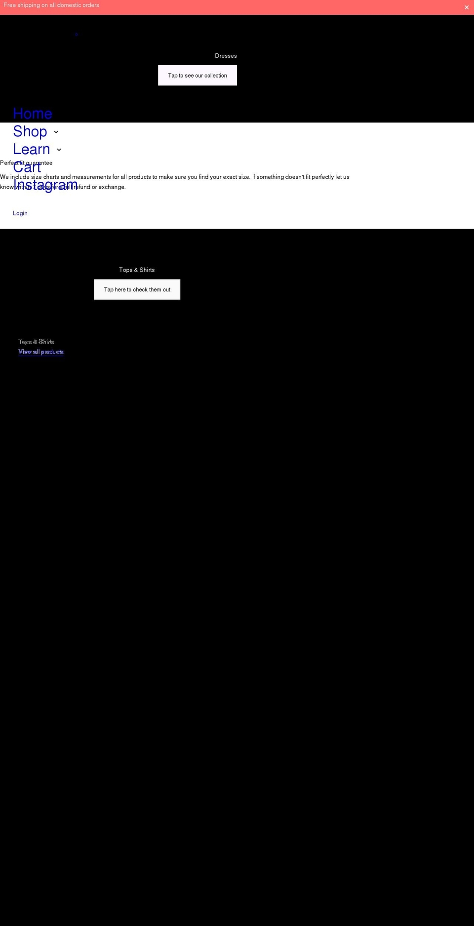 leovis.com shopify website screenshot