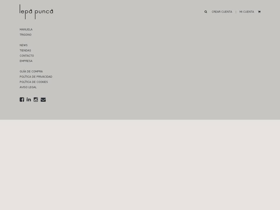 lepapunca.com shopify website screenshot