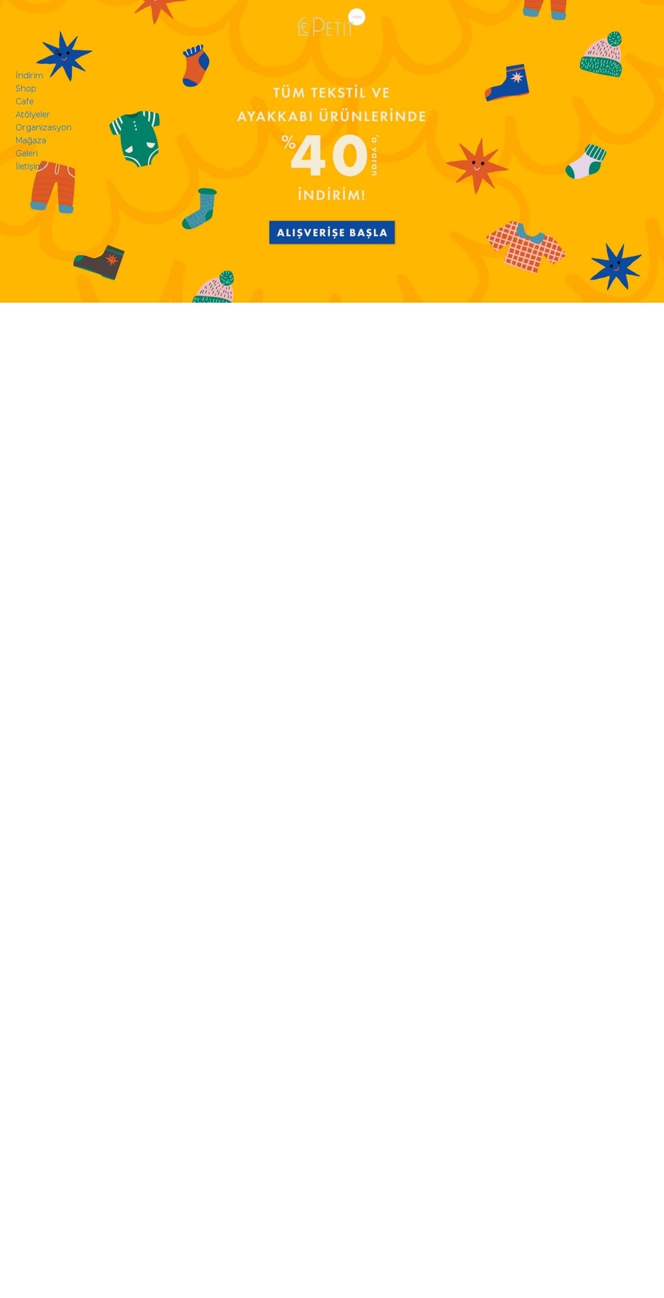 lepetit100.com — Shopify storefront screenshot