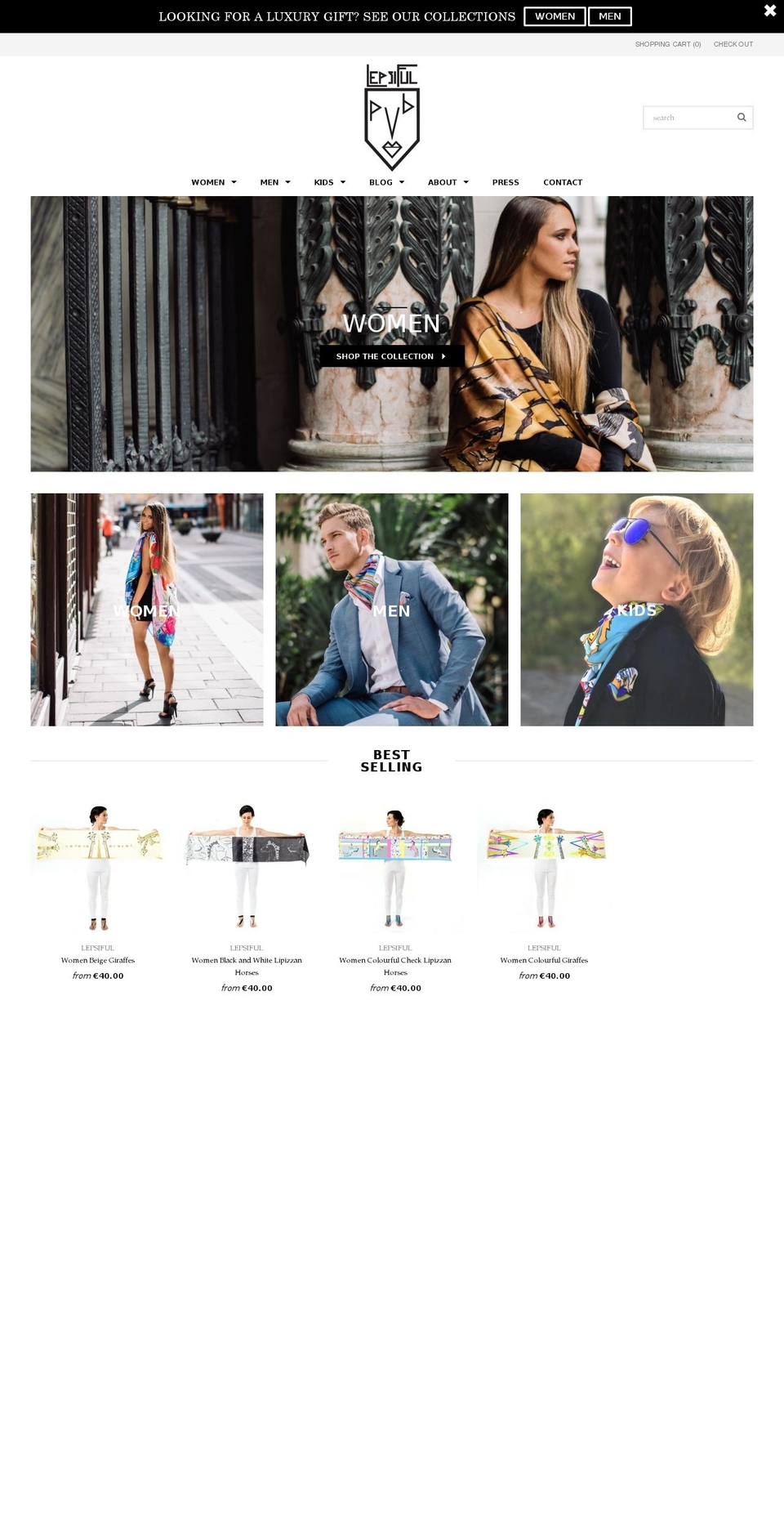 lepsiful.com shopify website screenshot