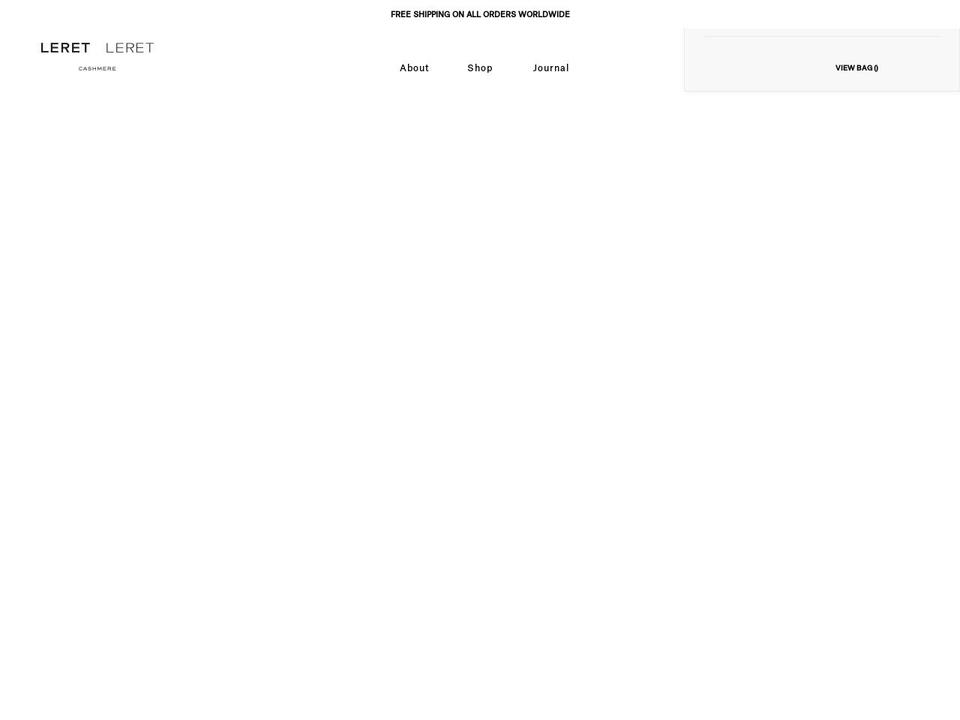 leret-leret.com shopify website screenshot