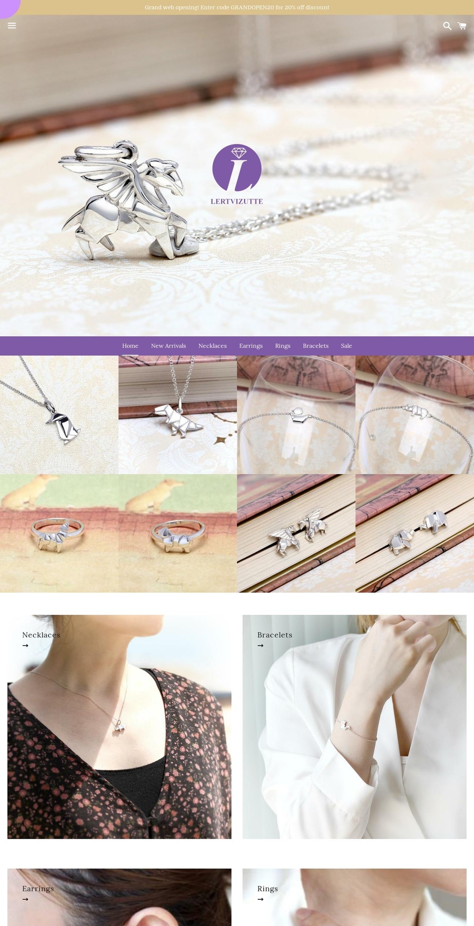 lertvizutte.com — Shopify storefront screenshot