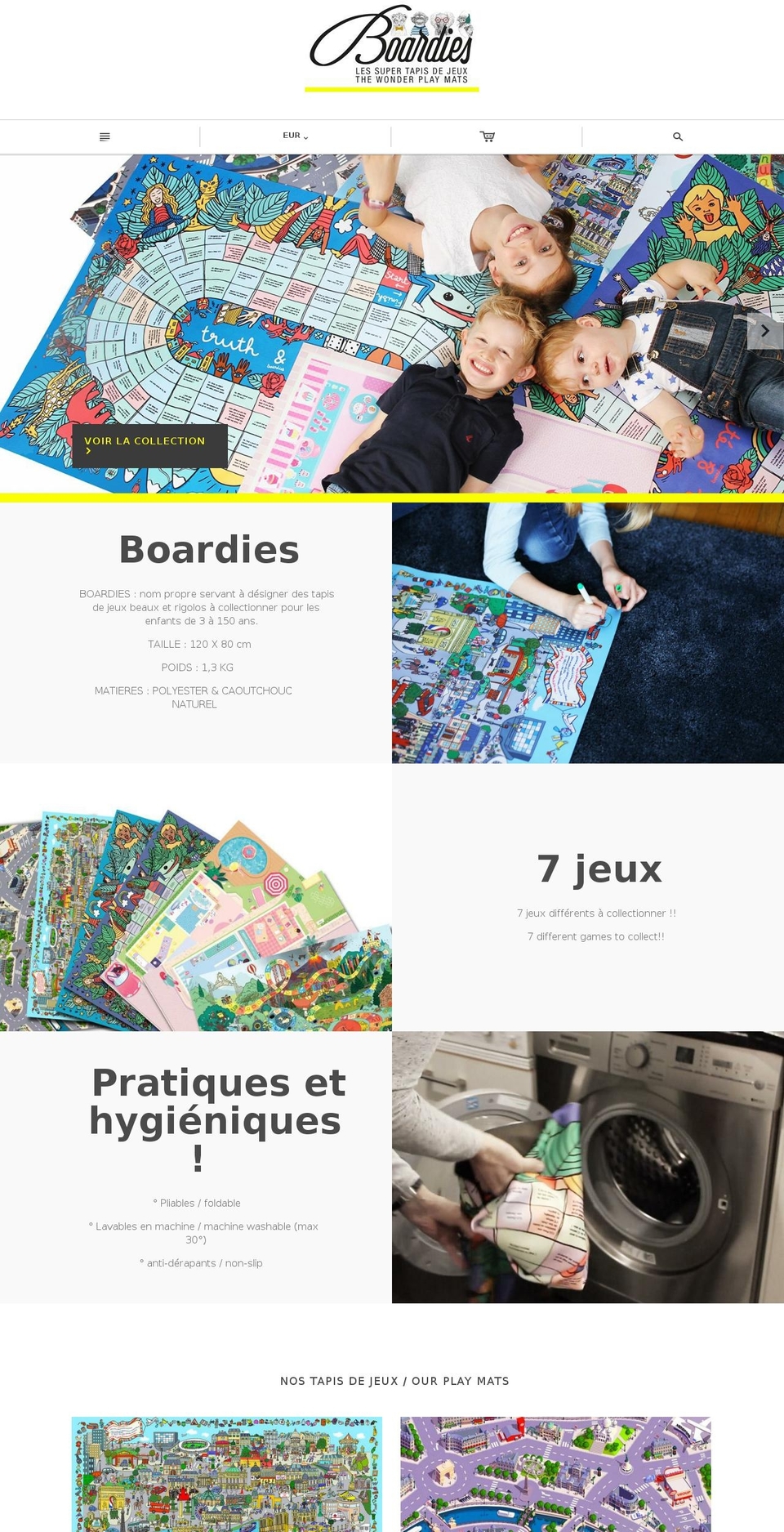 lesboardies.com — Shopify storefront screenshot
