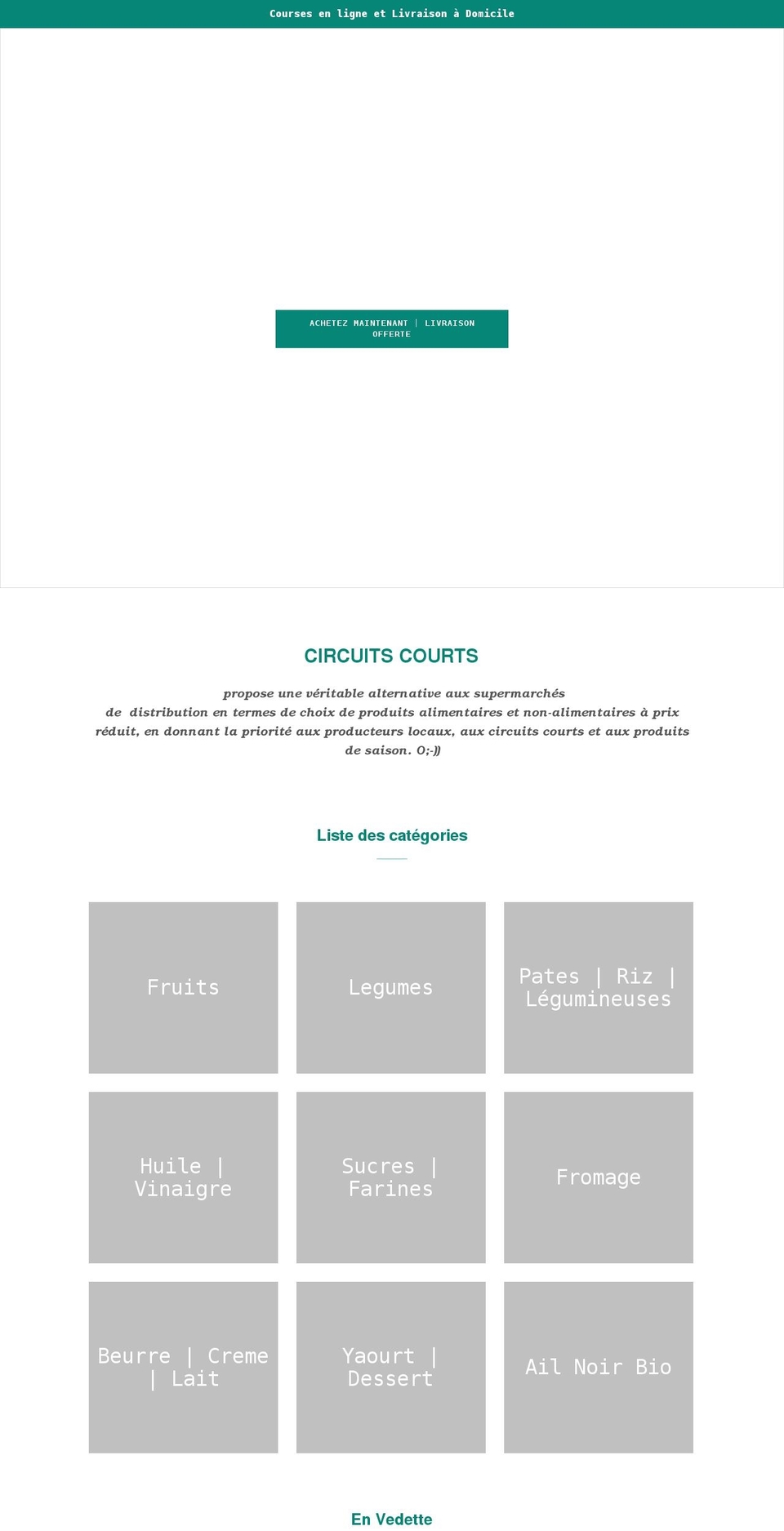 lescircuitscourts.fr shopify website screenshot