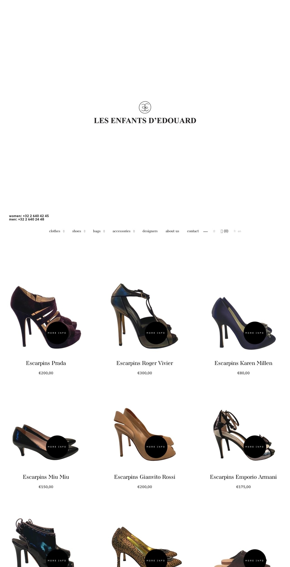 lesenfantsdedouard.com shopify website screenshot