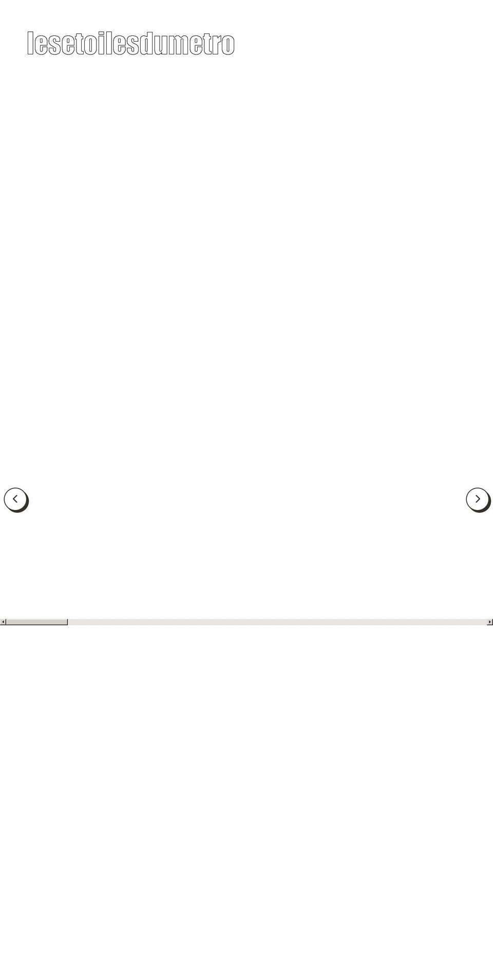 lesetoilesdumetro.com shopify website screenshot