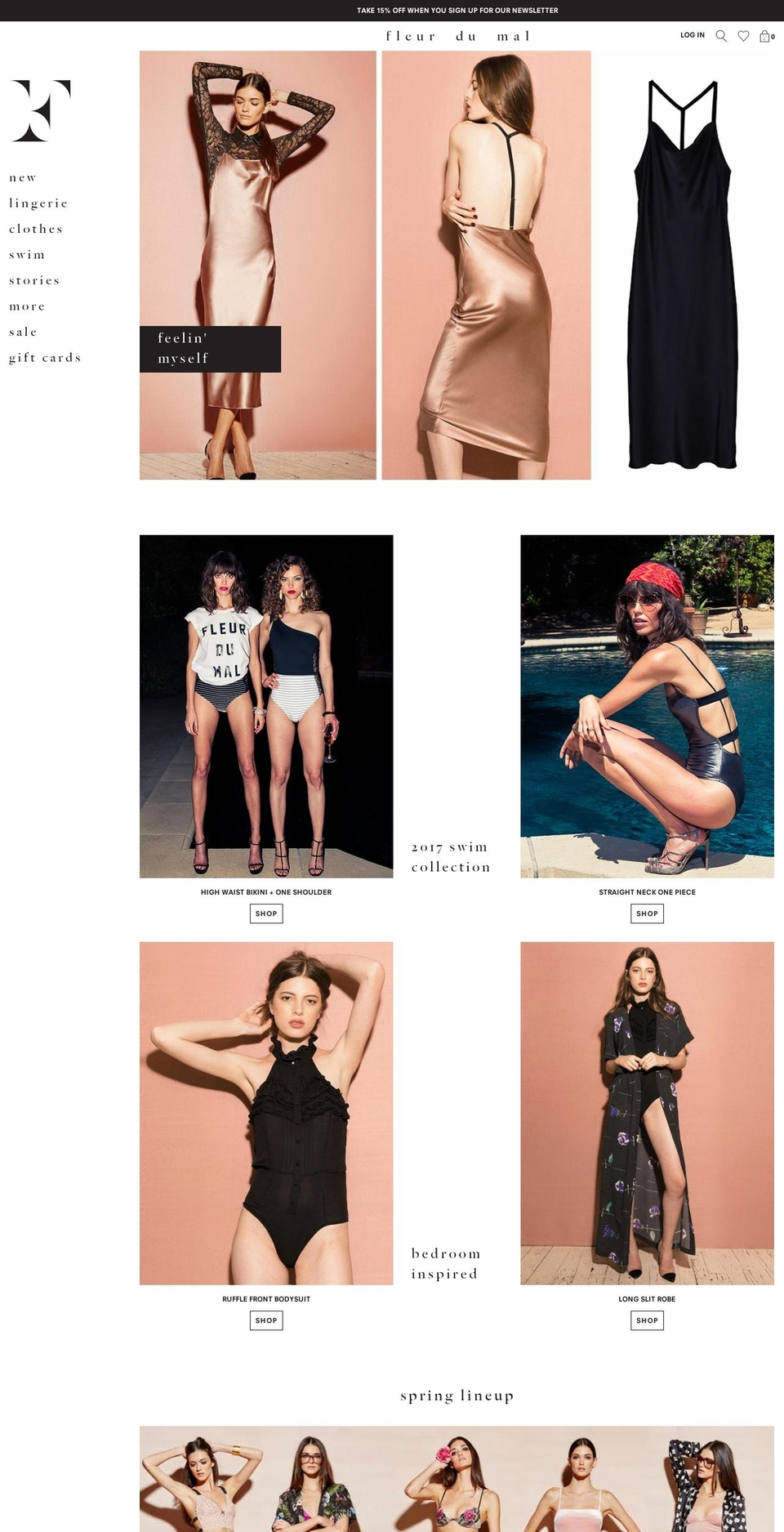 lesfleurdumal.com shopify website screenshot