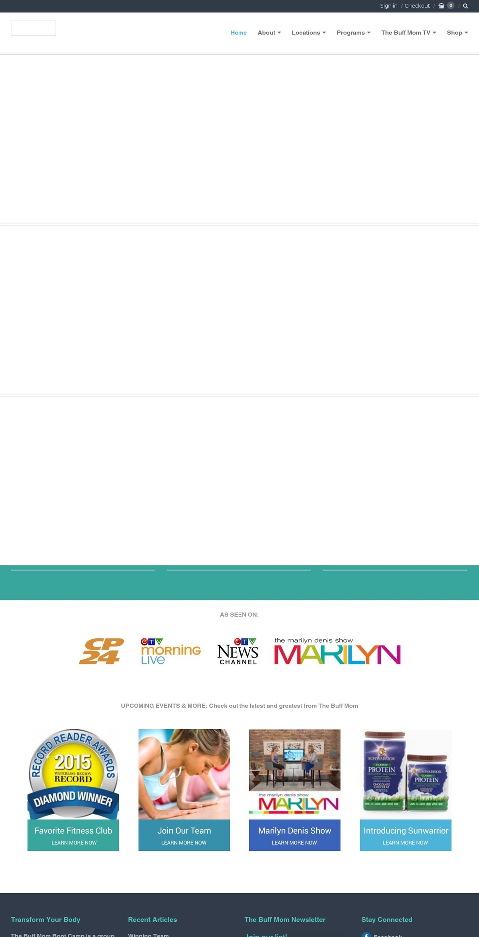 lesliechristie.com — Shopify storefront screenshot