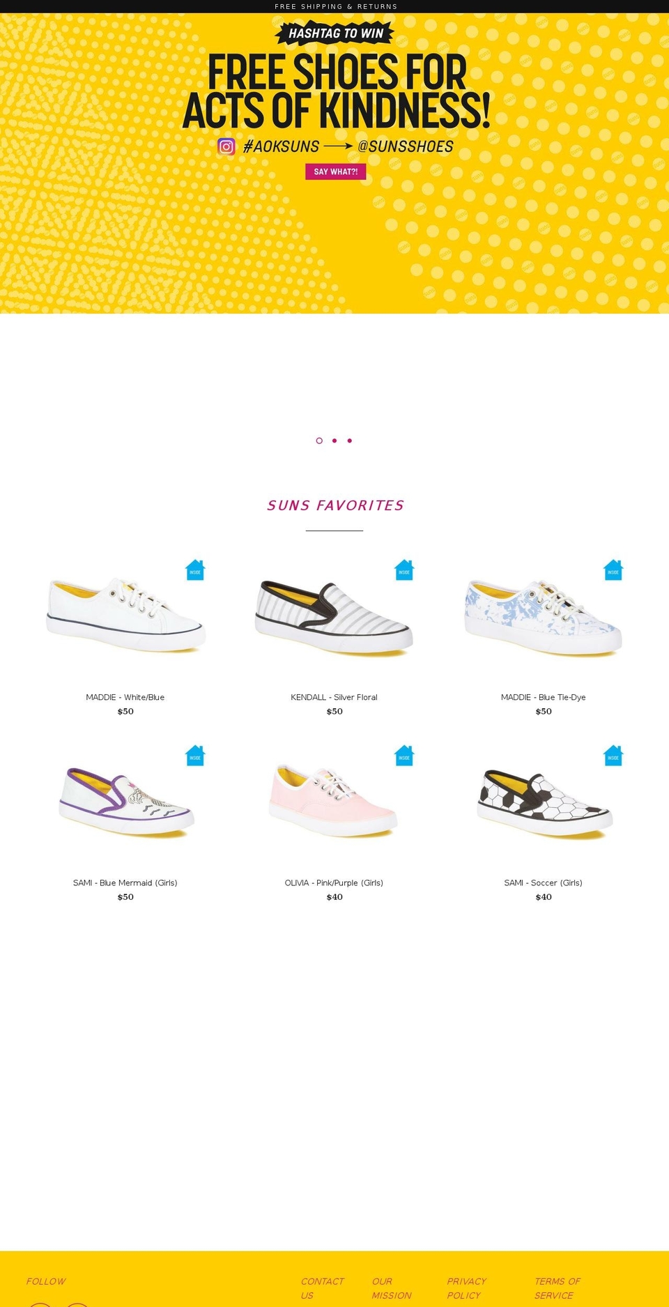 lesoleilshoes.com — Shopify storefront screenshot