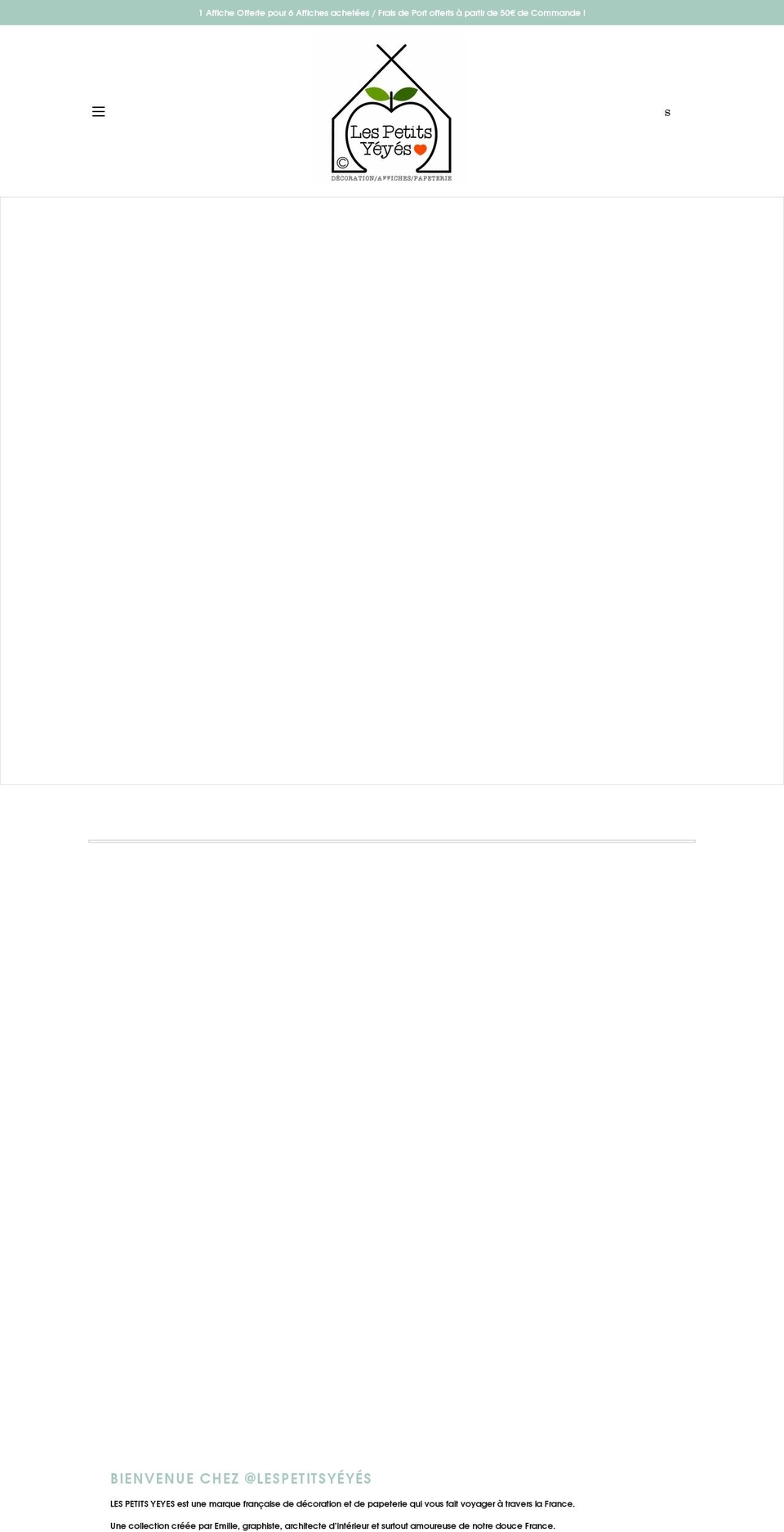 lespetitsyeyes.com shopify website screenshot