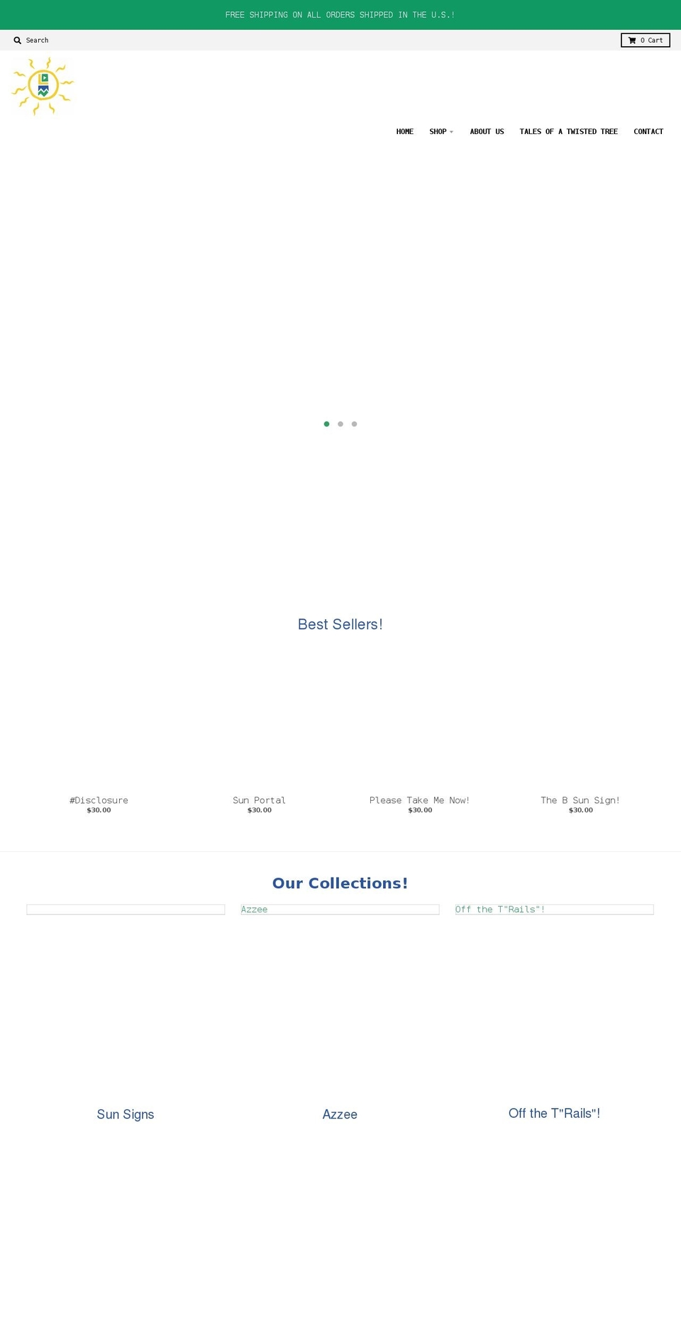lessdramamorenature.com shopify website screenshot