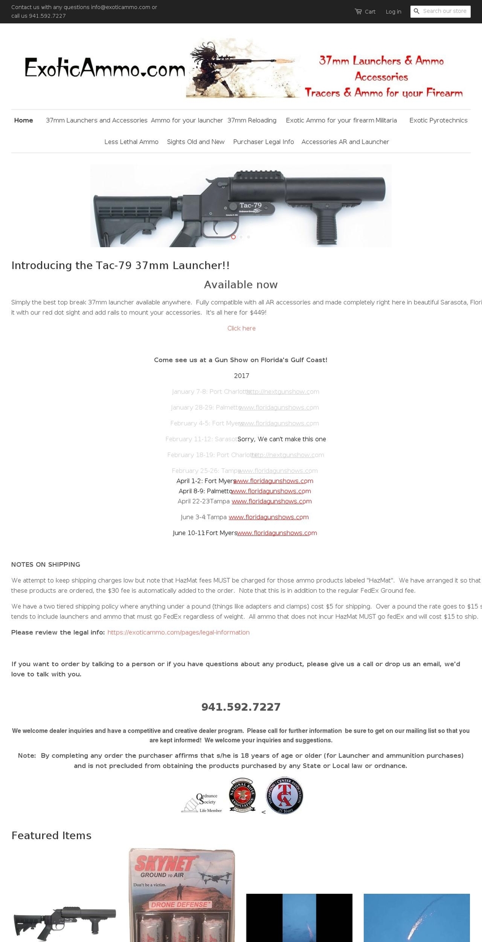 lesslethalglobal.com shopify website screenshot