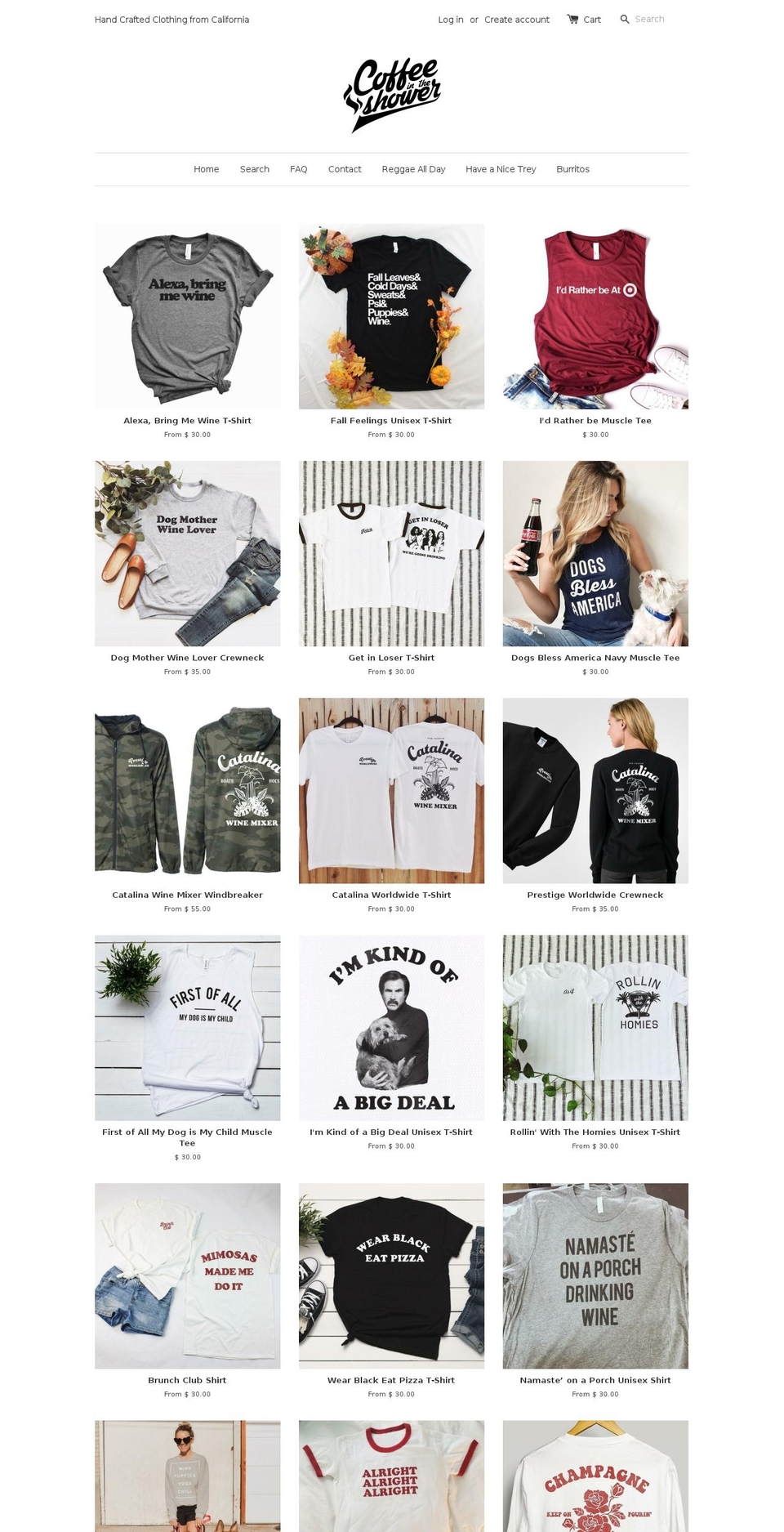 lessworkmoredogs.com — Shopify storefront screenshot